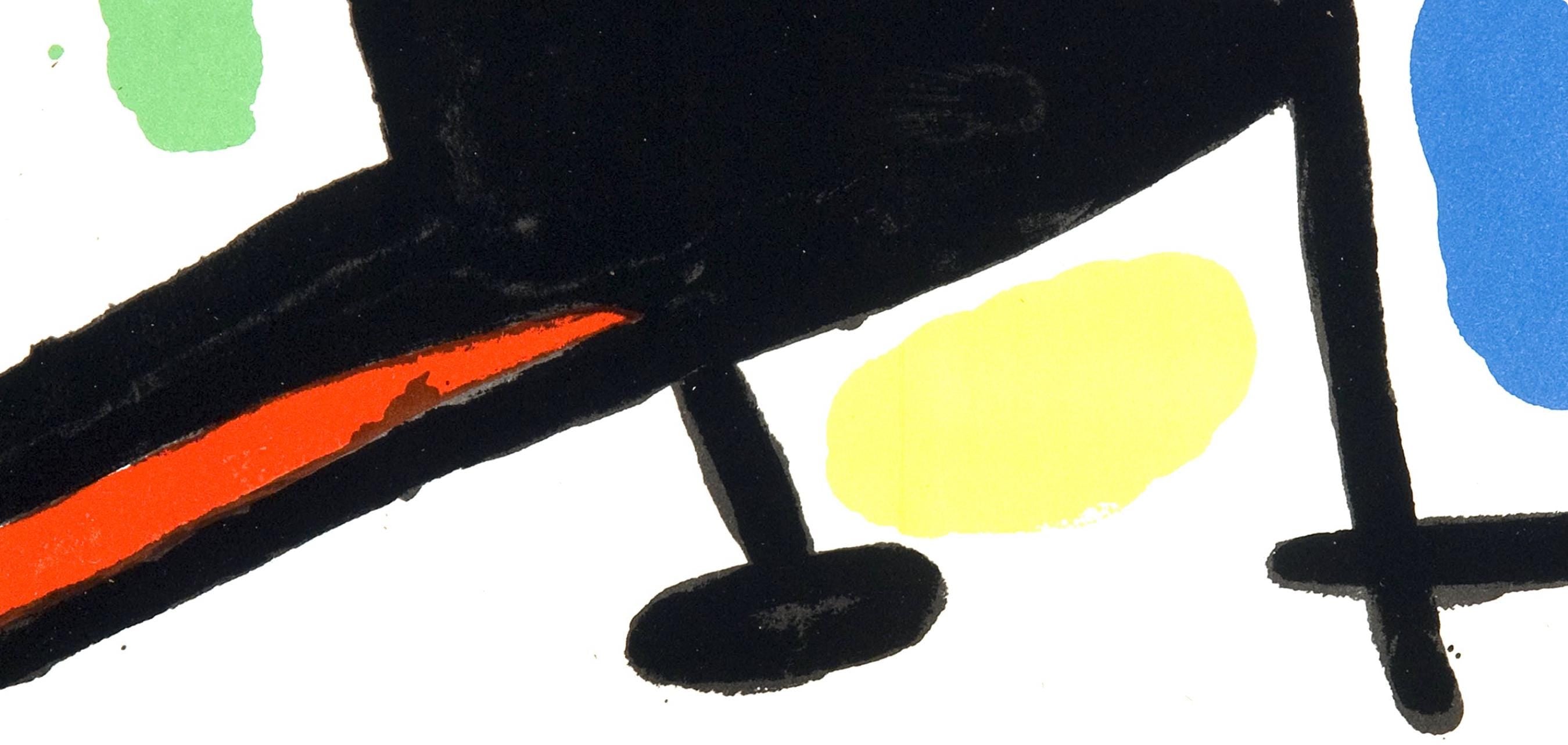 Joan Miró, Composition (Mourlot 872-881; Cramer 164), El tapís de Tarragona, Limited Edition Lithograph