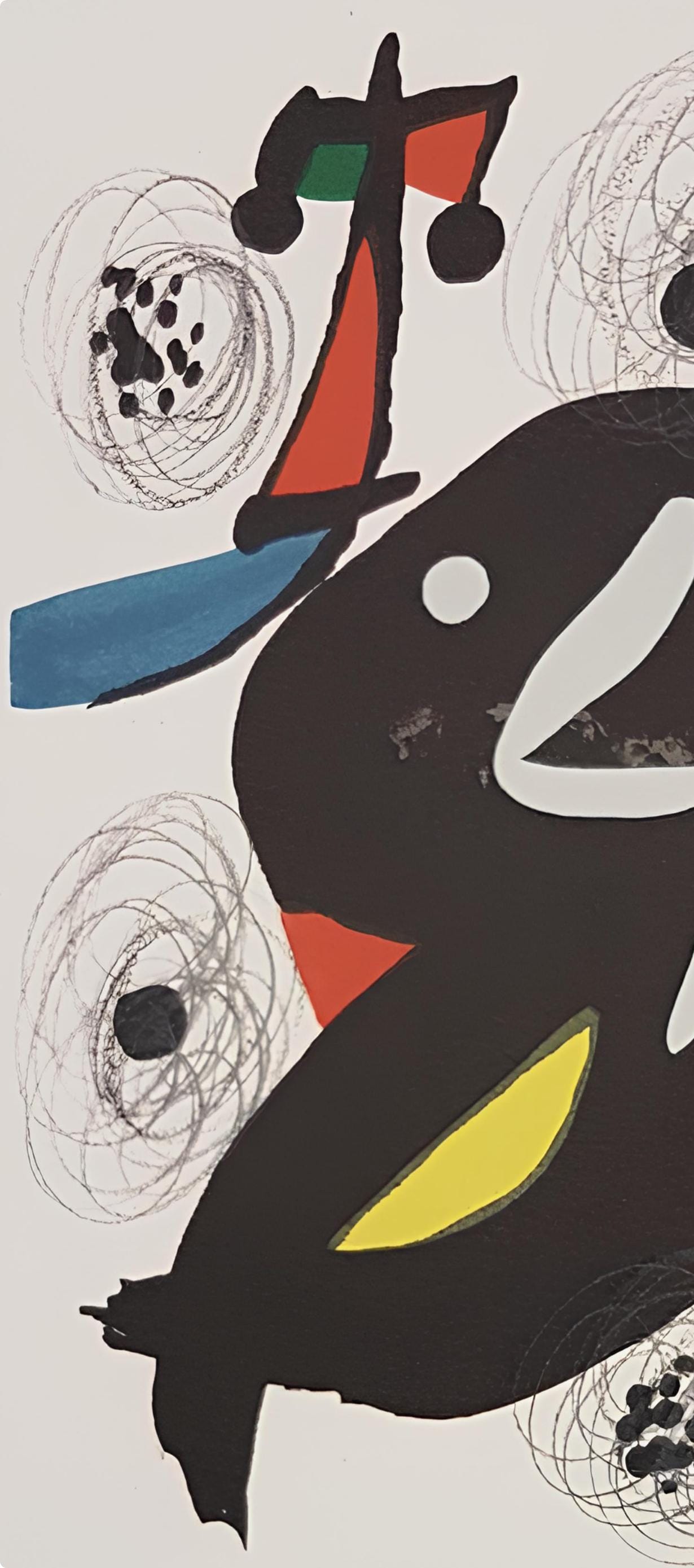 Joan Miró, Composition (Mourlot 1212-1225; Cramer 248), La mélodie acide, Limited Edition Lithograph