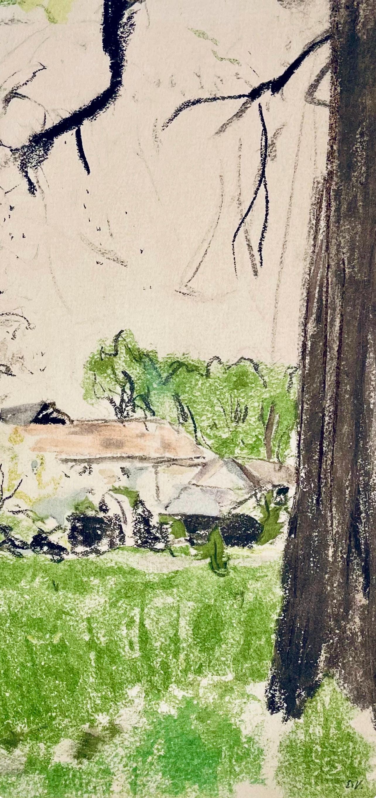 Édouard Vuillard, Composition, Vuillard, Douze Pastels, Limited Edition Lithograph