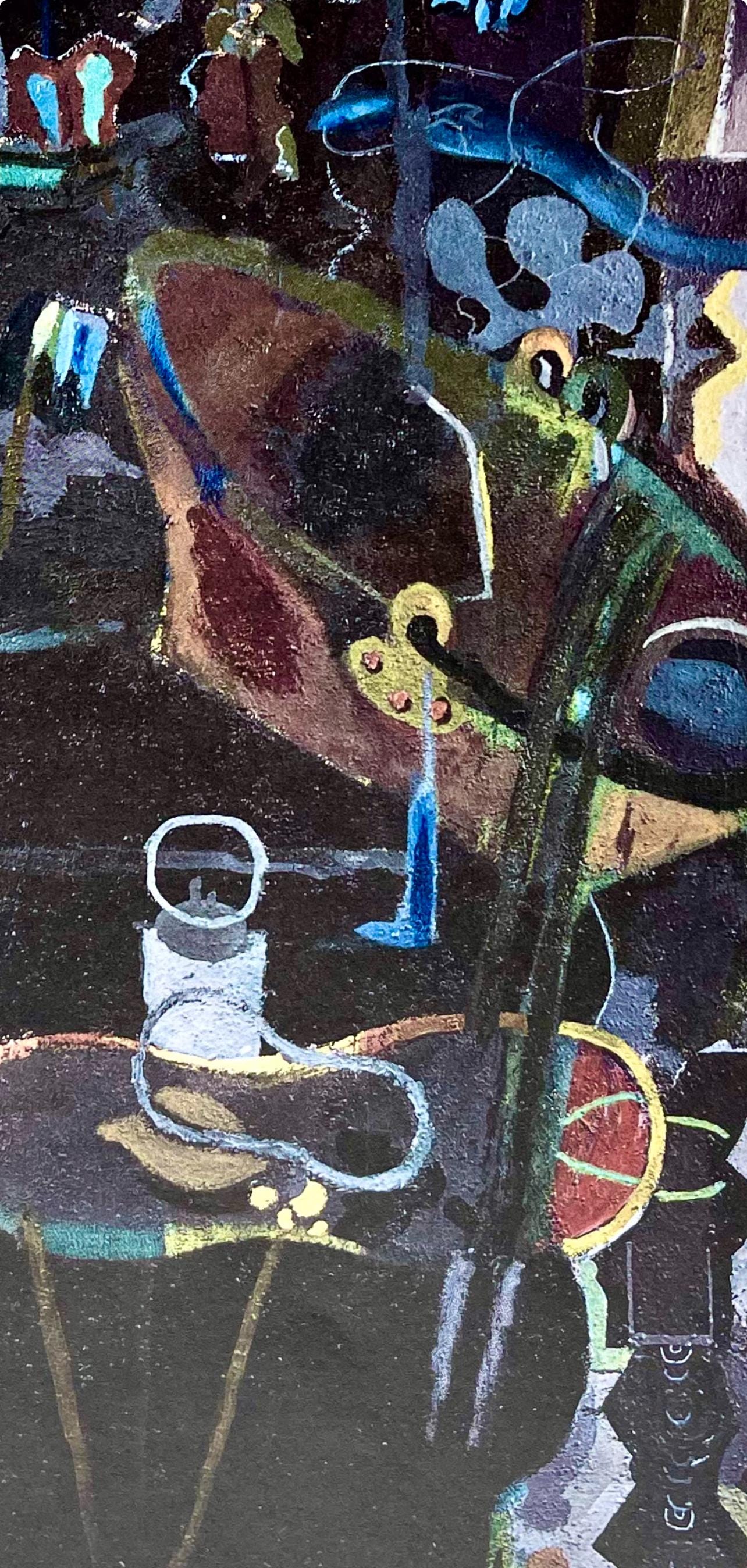Georges Braque, Composition, Derrière le miroir, Limited Edition Lithograph