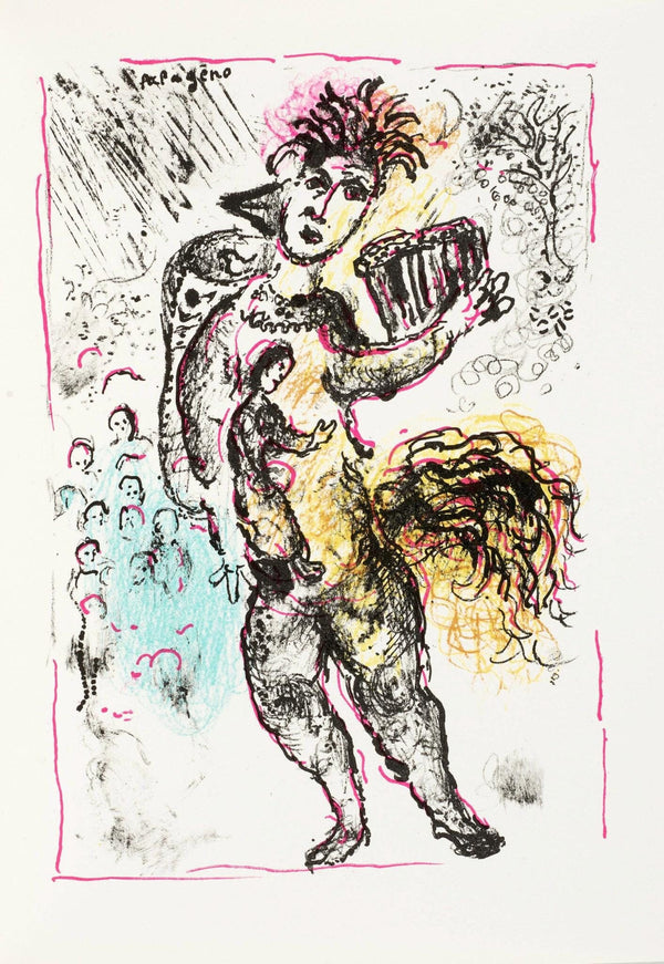 Marc Chagall, Composition (Mourlot 668-677), La Féerie et Le Royaume, Limited Edition Lithograph