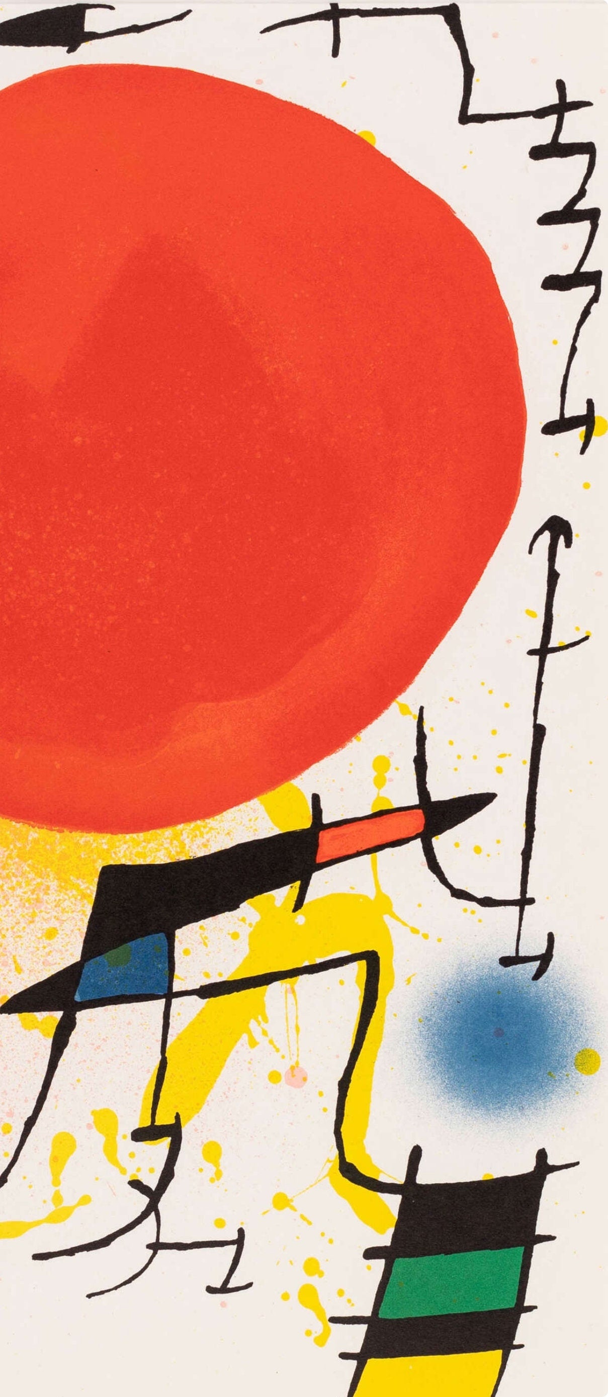 Joan Miró, Composition, (Cramer 160; Mourlot 859), Joan Miró Lithographs, Limited Edition Lithograph