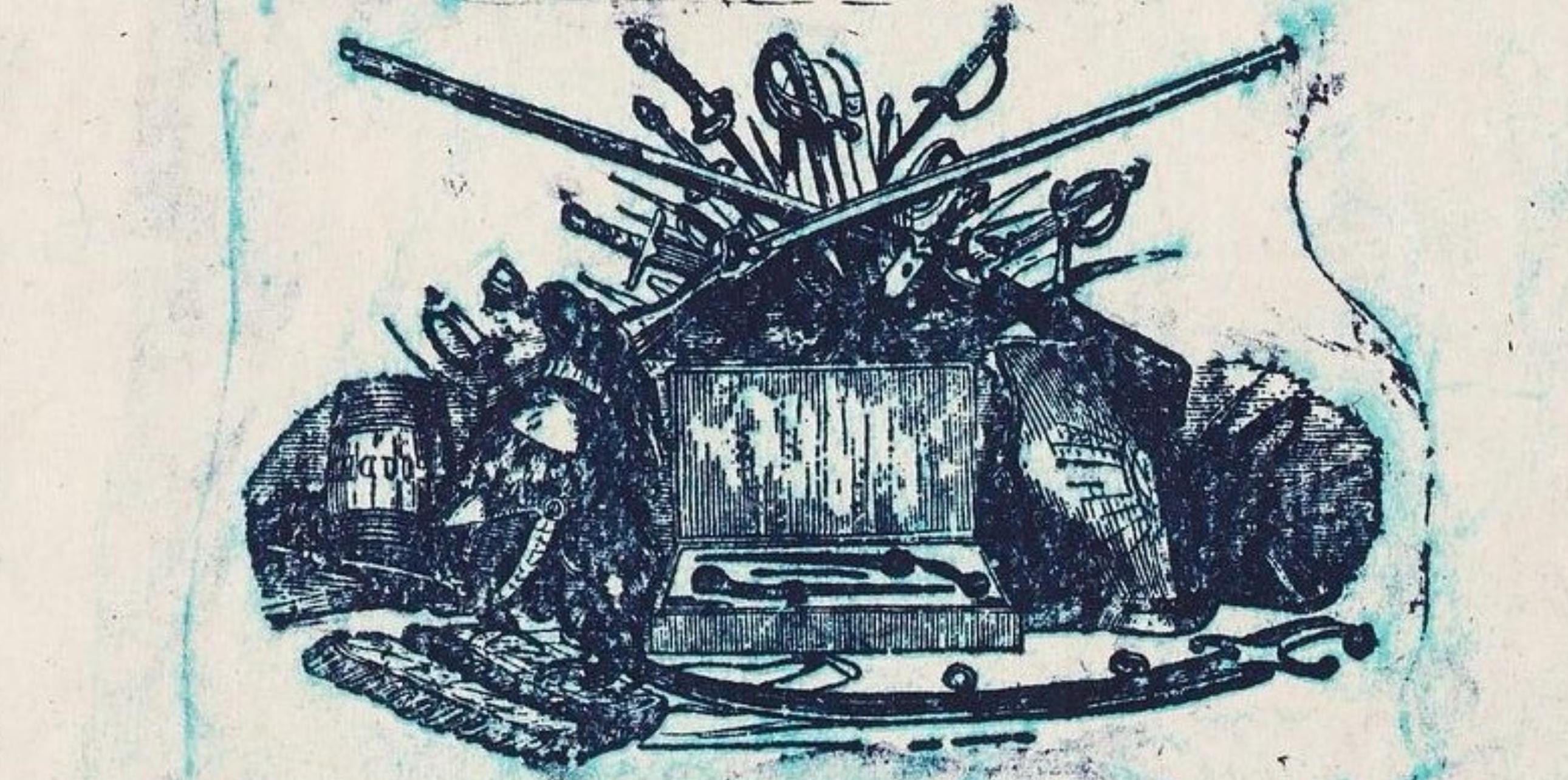 Max Ernst, Composition (Spies/Leppien 218), La Ballade du Soldat, Limited Edition Lithograph