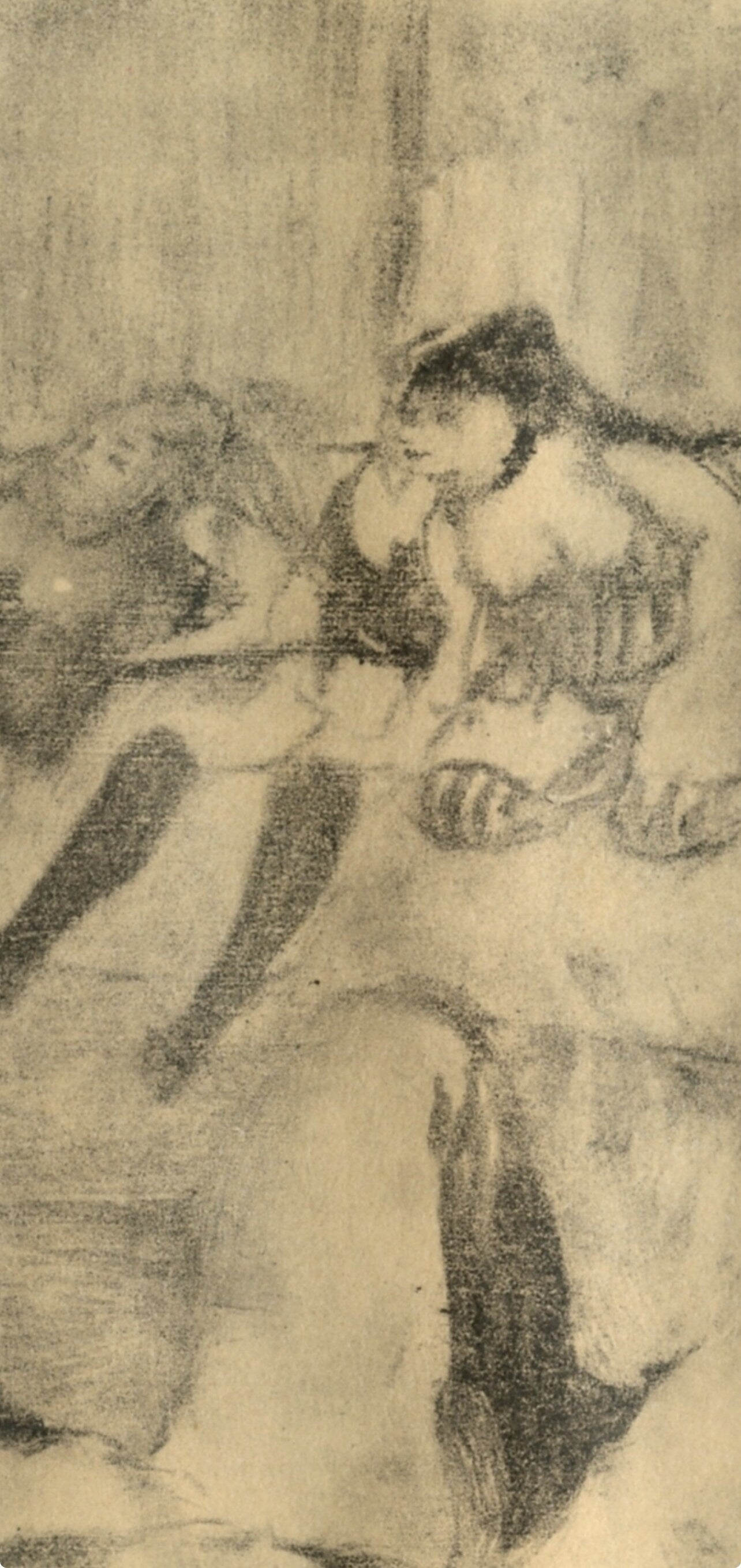 Edgar Degas, Au Salon, E. Degas Monotypes, Limited Edition Monotype