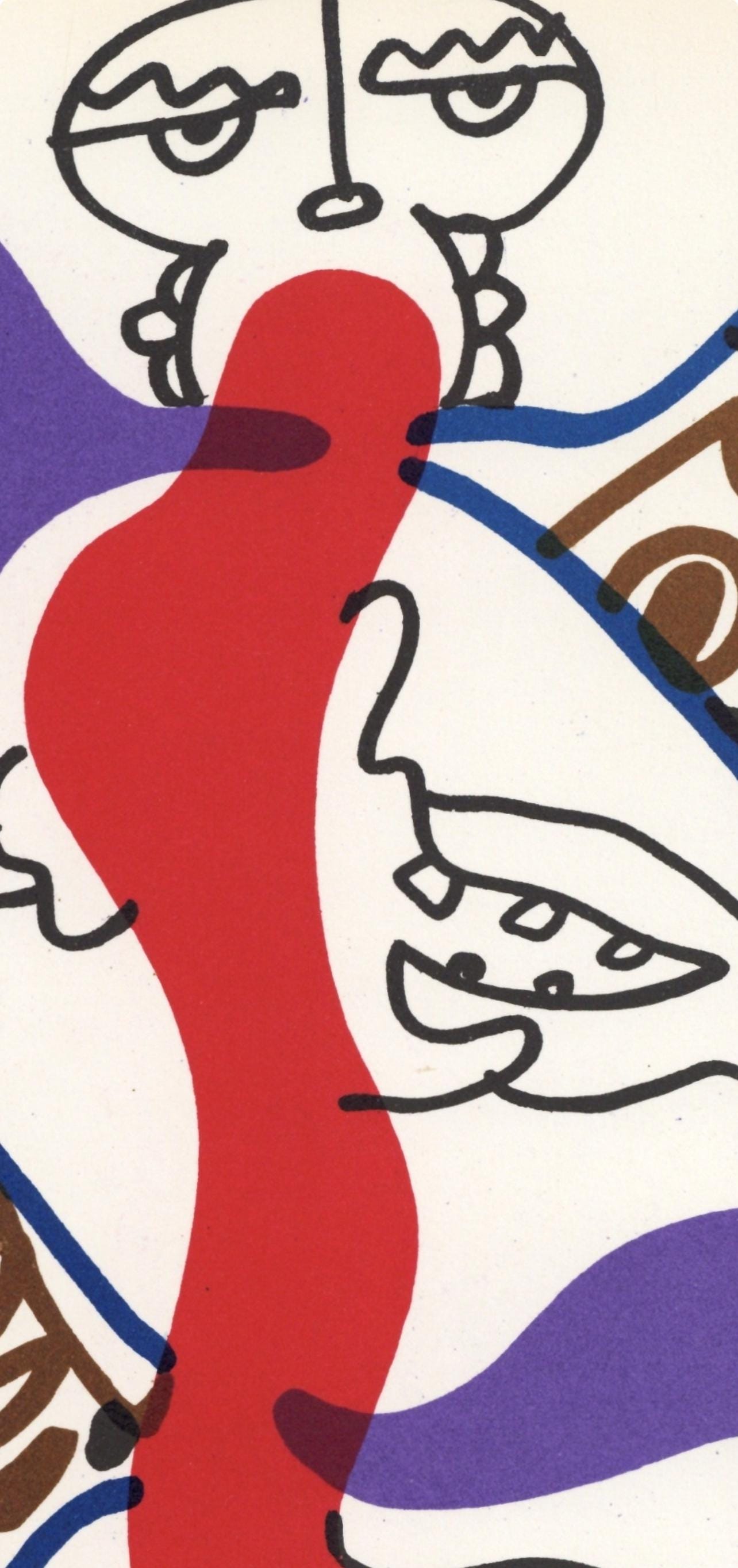 Charles Lapicque, Composition, XXe siècle, Limited Edition Lithograph