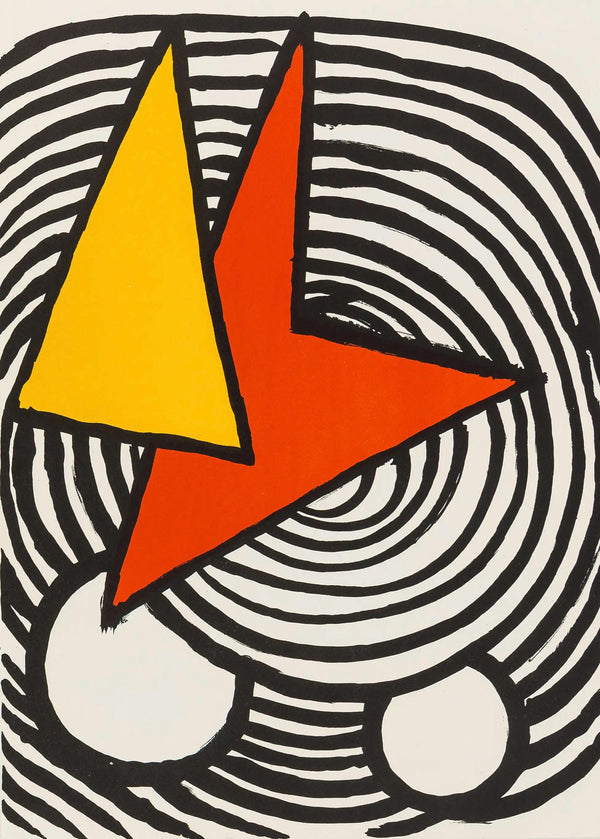 Alexander Calder, Composition, Derrière le miroir, Limited Edition Lithograph