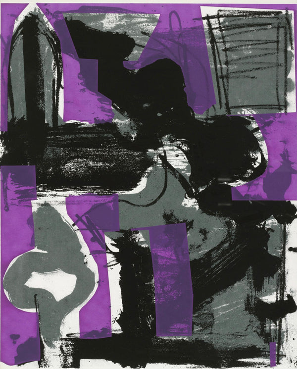 Grace Hartigan, Composition, Salute, Limited Edition Silkscreen