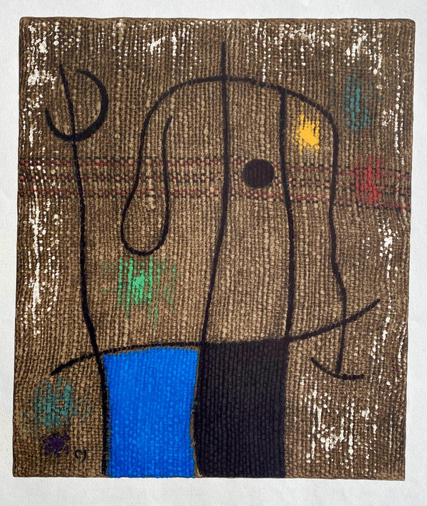 Joan Miró, Composition (Cramer 105), Femmes, Limited Edition Héliogravure