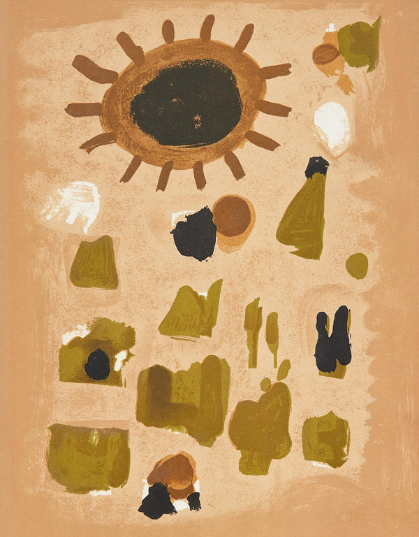 Roger Bissière, Composition, XXe siècle, Limited Edition Lithograph