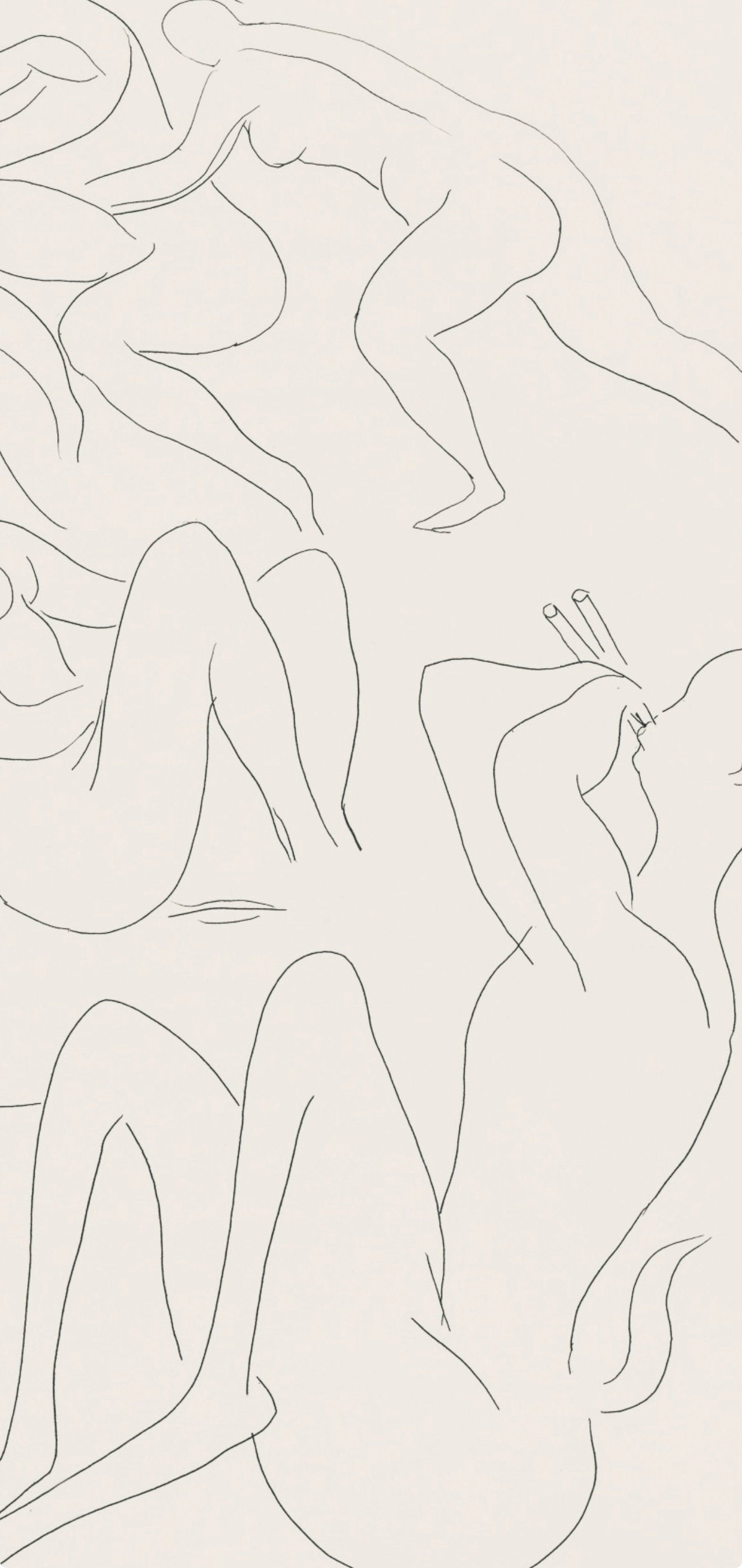 Henri Matisse, Nymphes et faune (Nymphs and Faun), Poésies, Limited Edition Lithograph