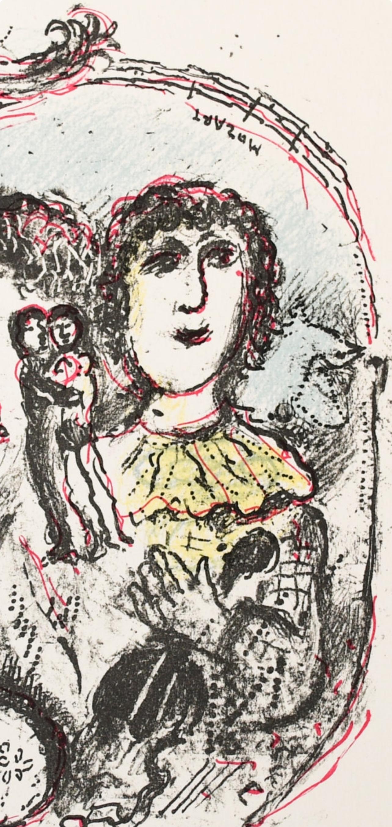 Marc Chagall, Composition (Mourlot 668-677), La Féerie et Le Royaume, Limited Edition Lithograph