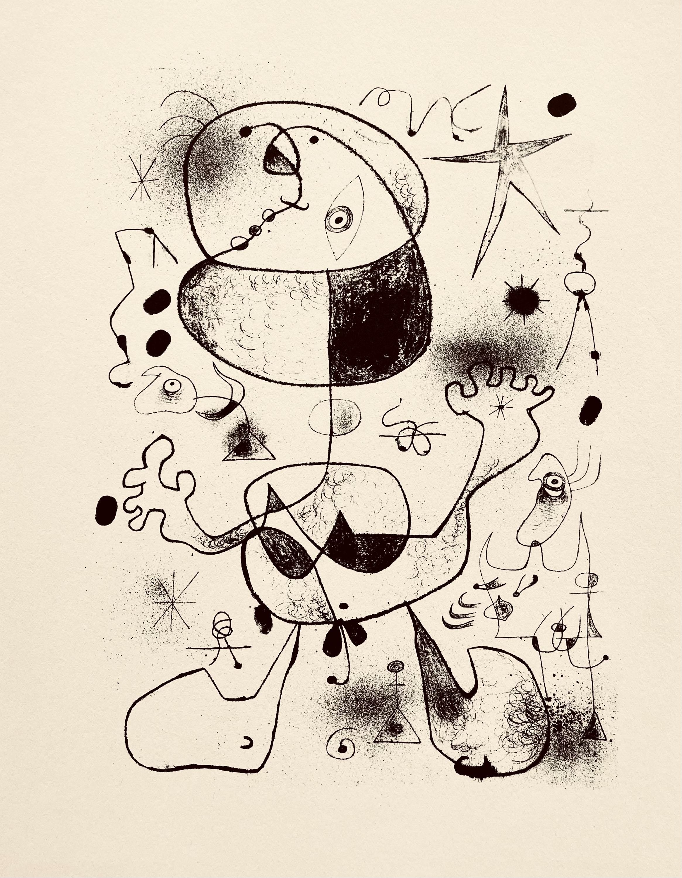 Joan Miró, Composition, The Prints of Joan Miro, Limited Edition Etching
