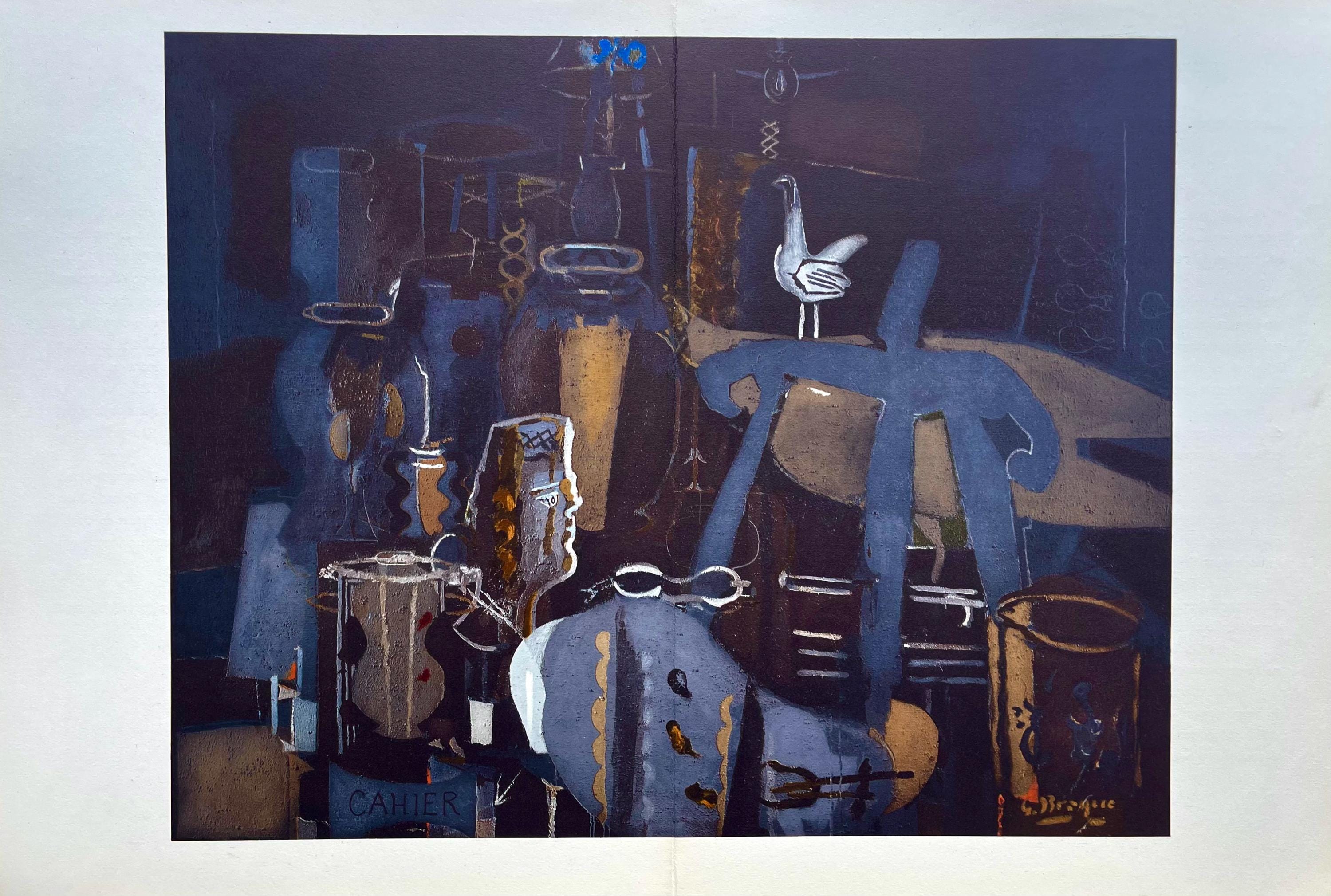 Georges Braque, Atelier VI, l’Hommage à Georges Braque, Derrière le miroir, Limited Edition Lithograph