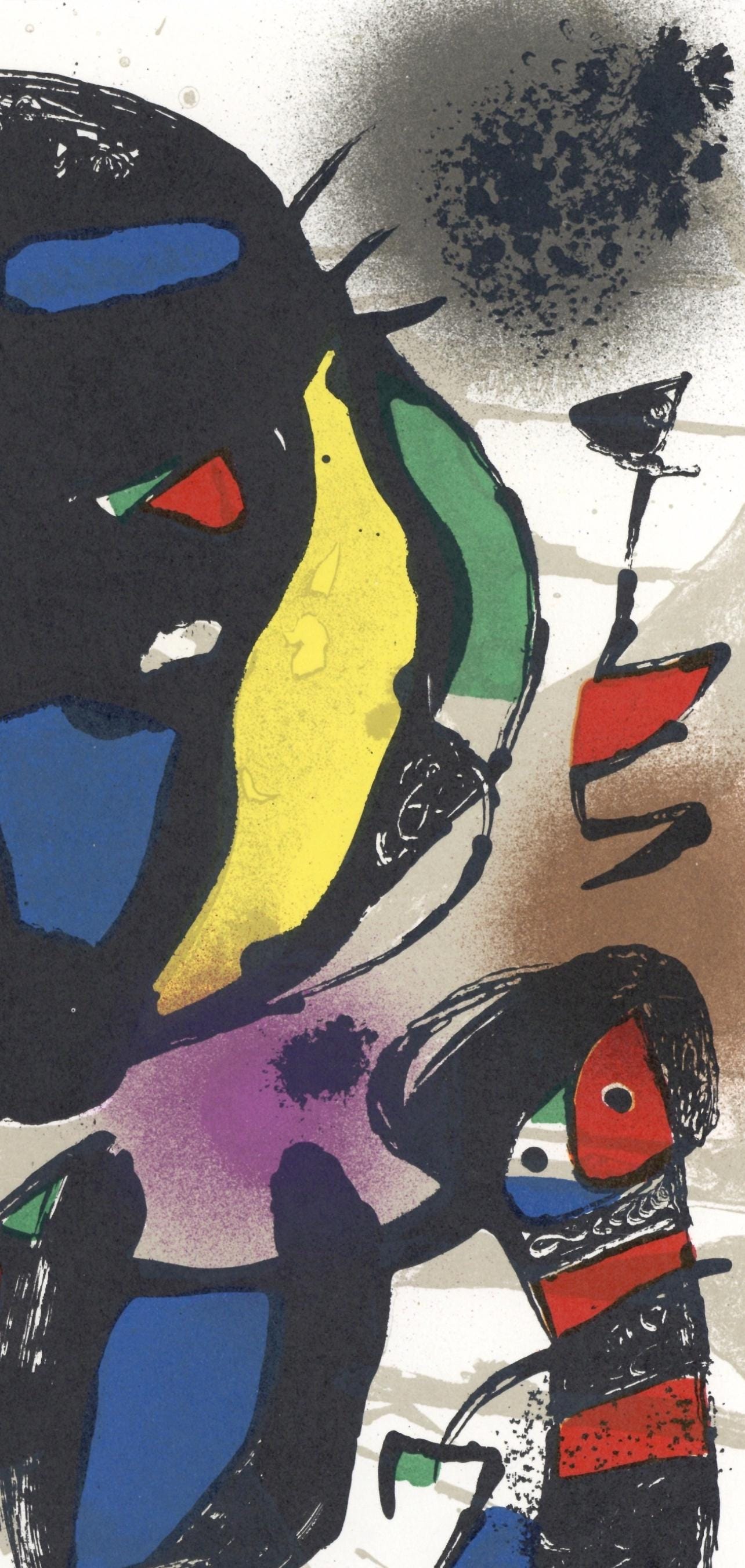 Joan Miró, Composition, (Cramer 249; Mourlot 1260), Joan Miró Lithographs, Limited Edition Lithograph