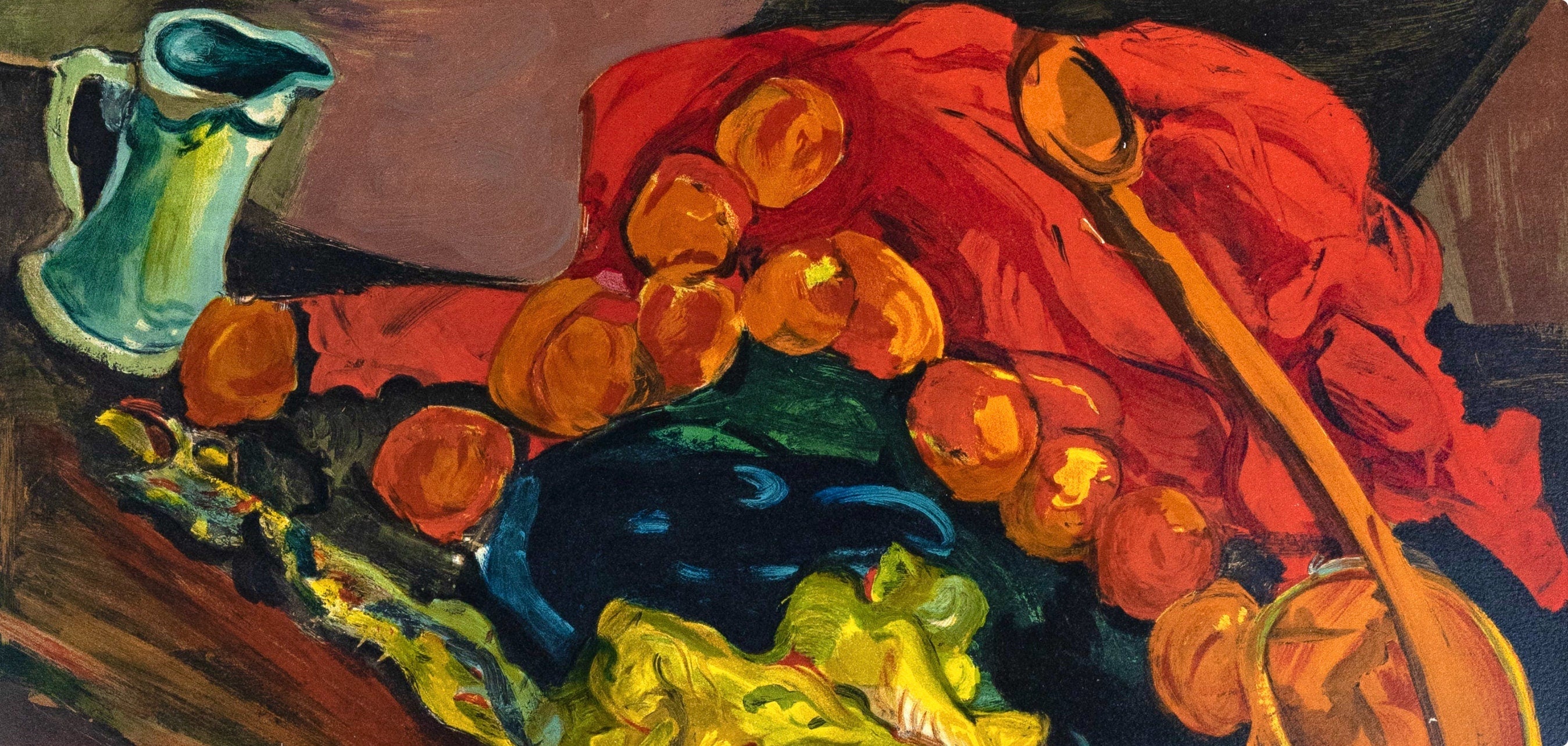 Chaïm Soutine, Nature morte à la dinde, Soutine, Collection Pierre Lévy, Limited Edition Lithograph