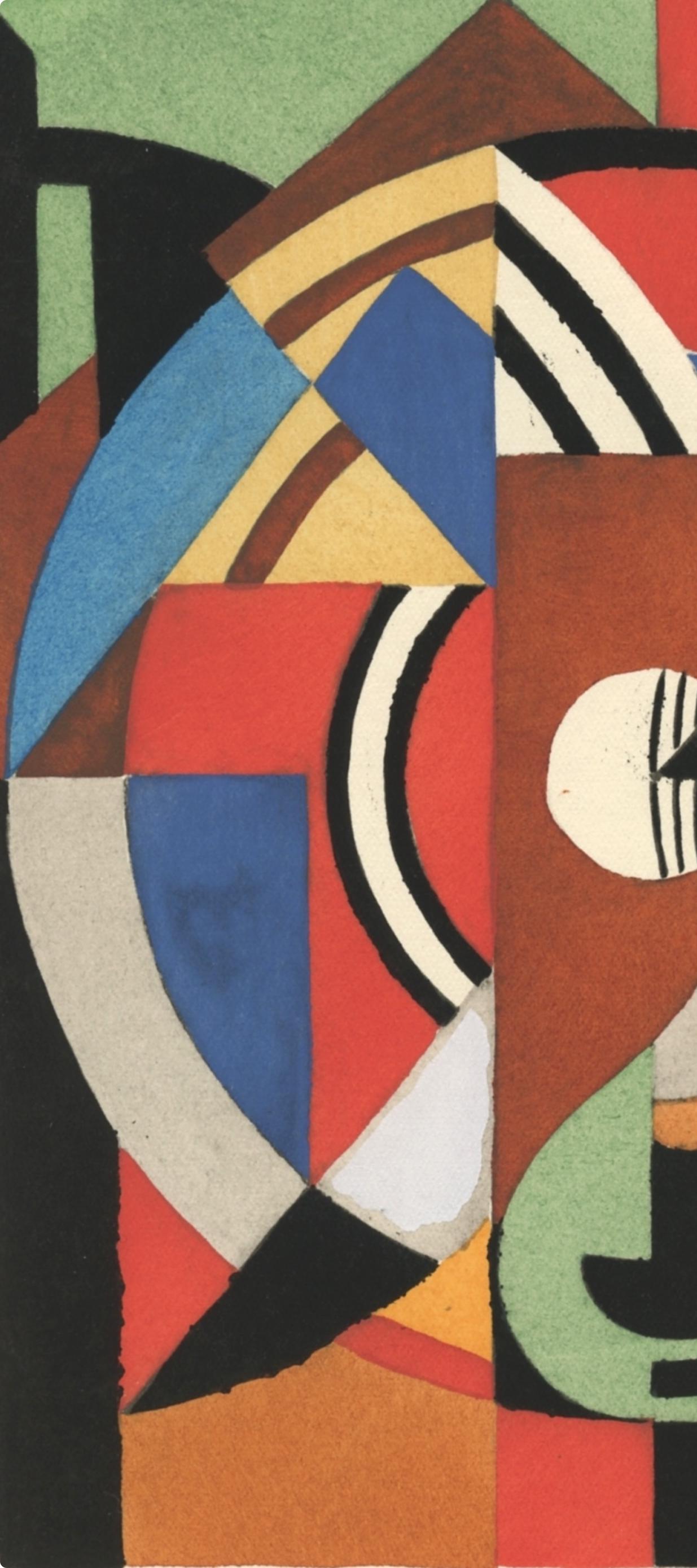 Auguste Herbin, Composition, L'Art Cubiste, Theories et Realistions, Limited Edition Lithograph
