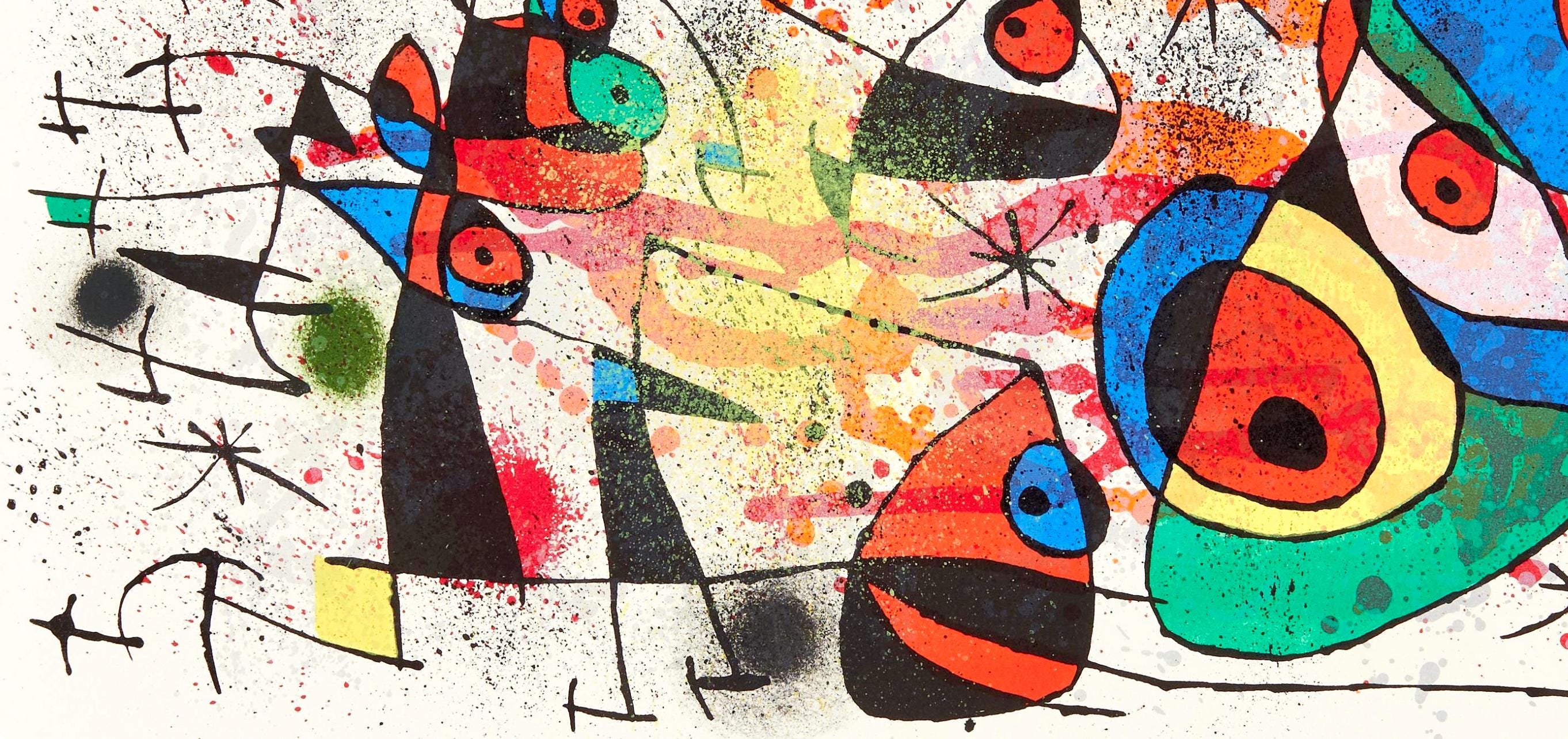 Joan Miró, Composition (Cramer 183; Mourlot 928), Limited Edition Lithograph