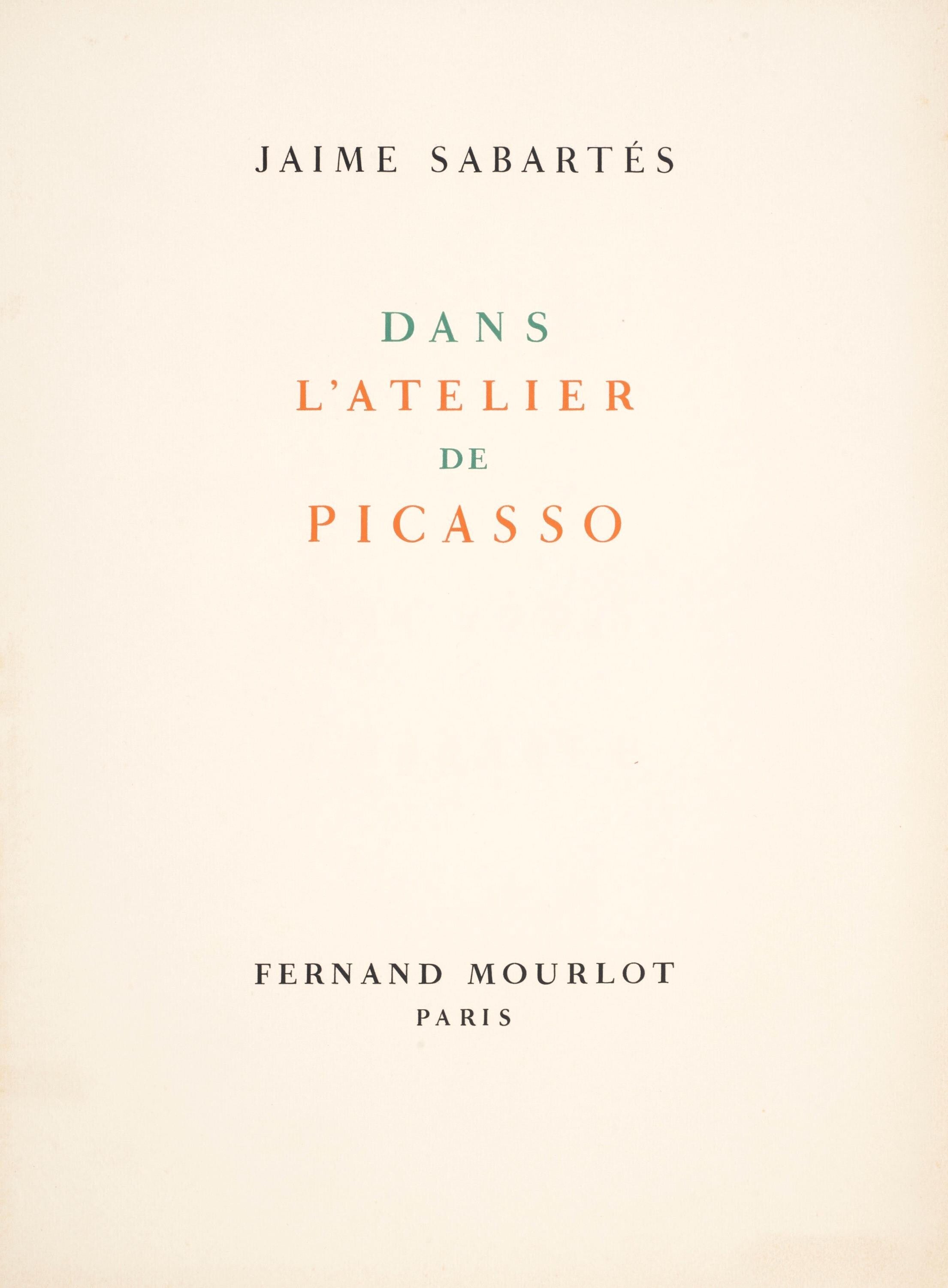 Pablo Picasso, Composition (Cramer 88), Dans l'Atelier de Picasso, Limited Edition Lithograph