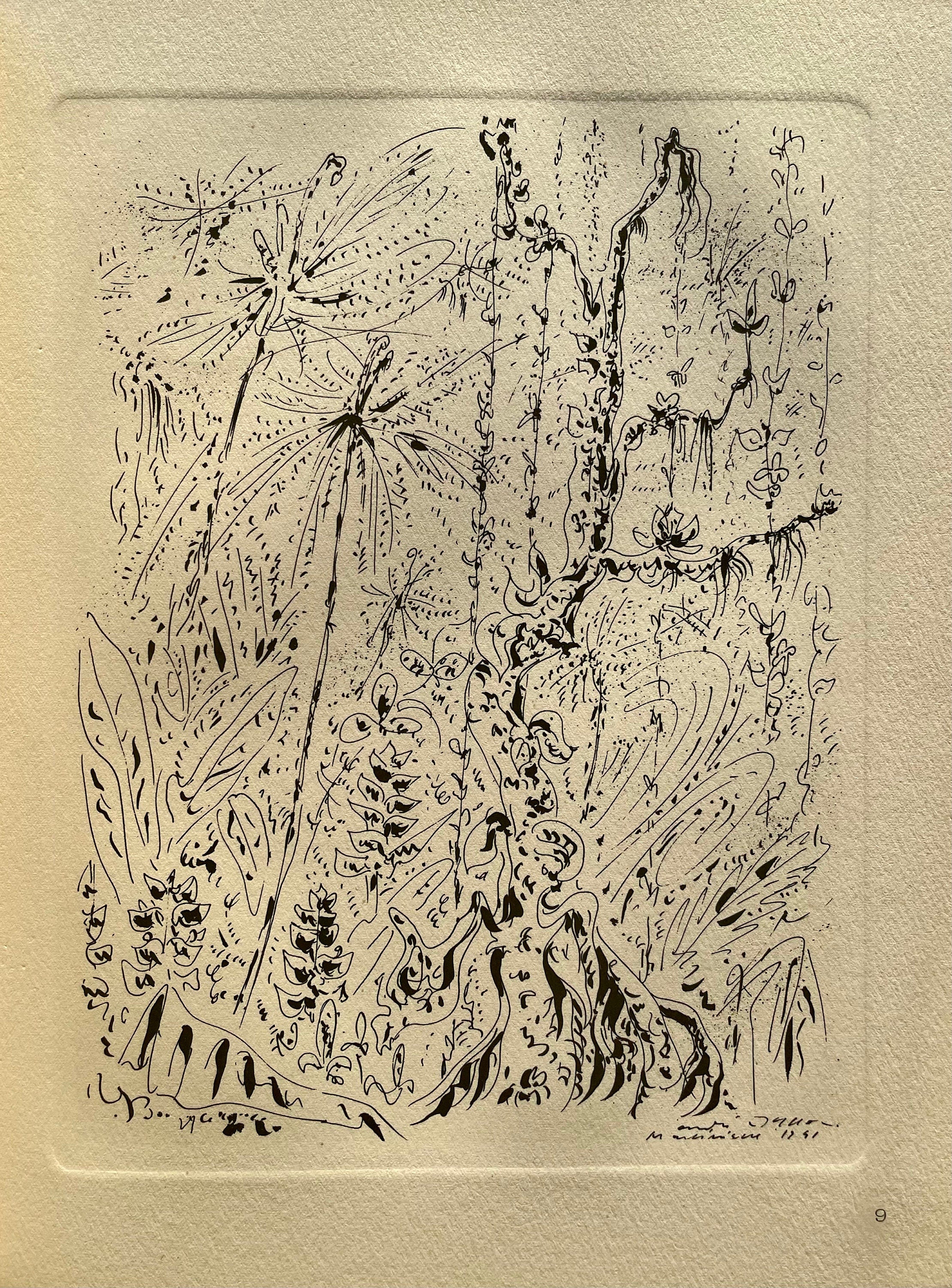 André Masson, Forêt martiniquaise, Masson Dessins, Limited Edition Lithograph