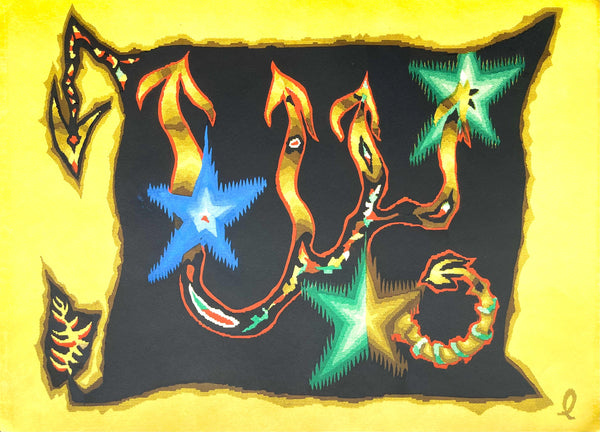 Jean Lurçat, Le Scorpion (Scorpio), Les Signes du zodiaque, Limited Edition Lithograph