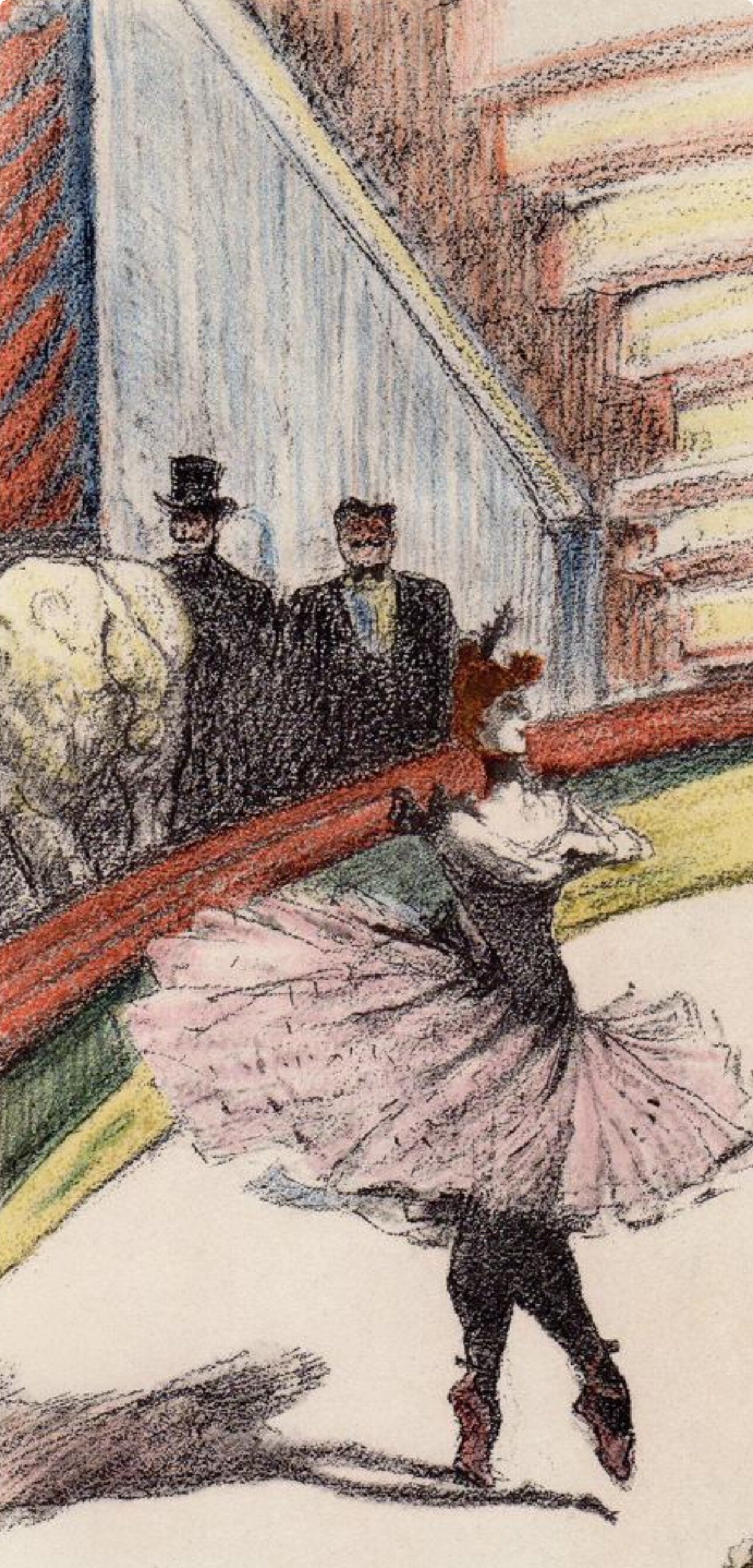 Henri de Toulouse-Lautrec, Le Rappel, The Circus by Toulouse-Lautrec, Limited Edition Lithograph