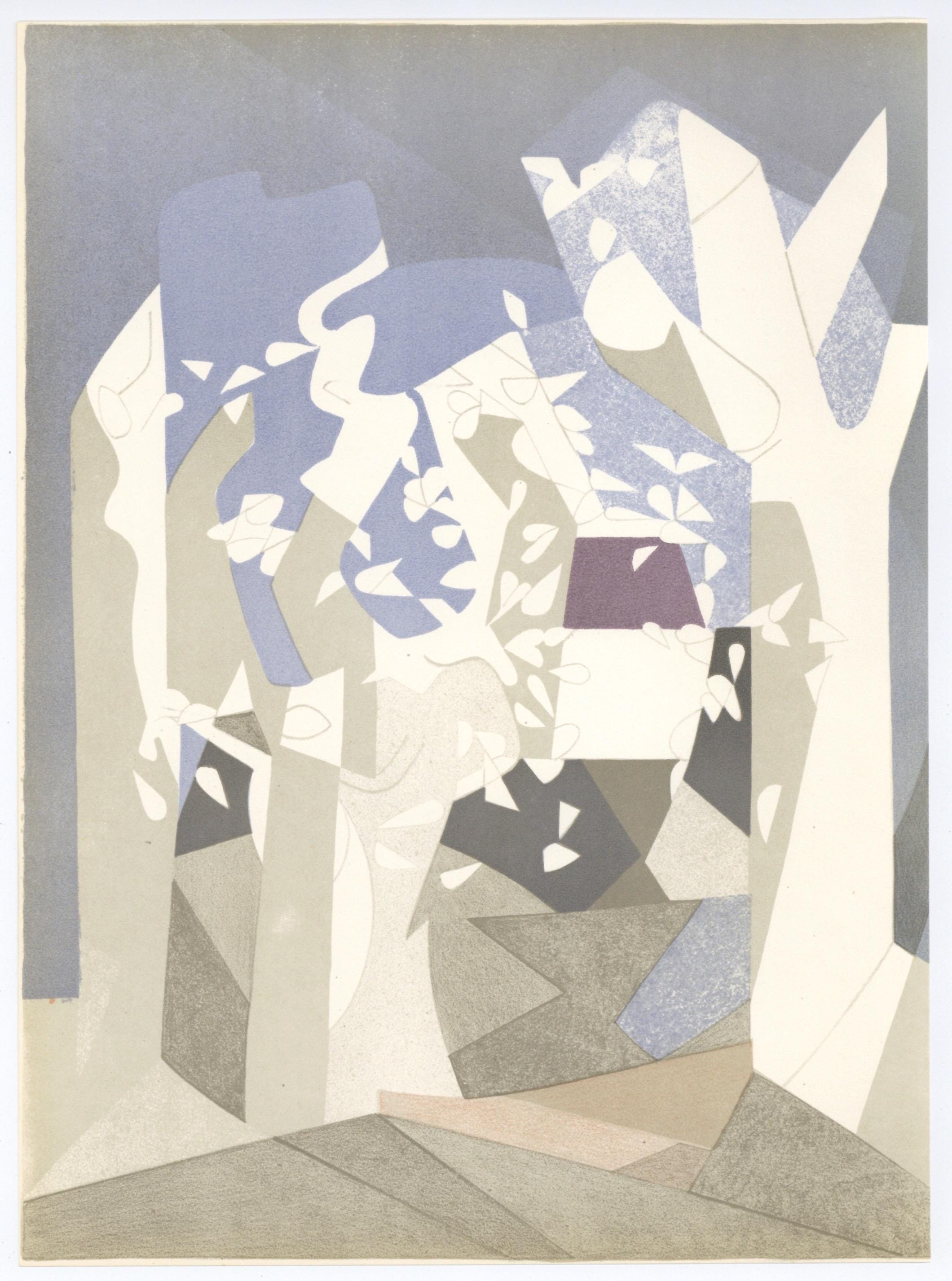 André Beaudin, Composition, André Beaudin, Verve: Revue Artistique, Limited Edition Lithograph