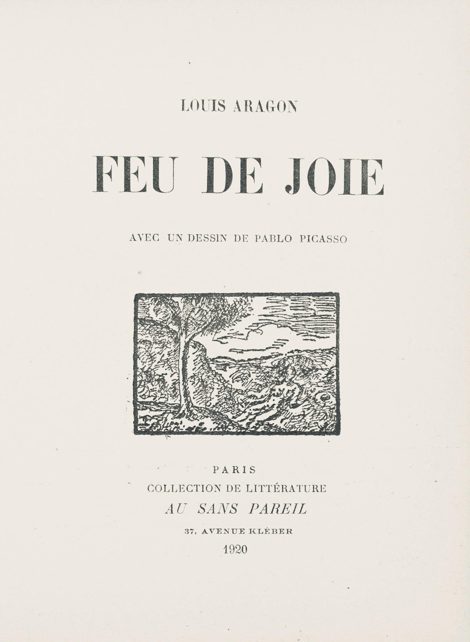 Pablo Picasso, Composition (Horodisch: No. D5; Orozco No. 17), Feu de Joie, Limited Edition Woodcut