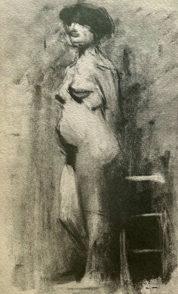 Albert Marquet, Nu. Fusain, Marquet, Limited Edition Lithograph