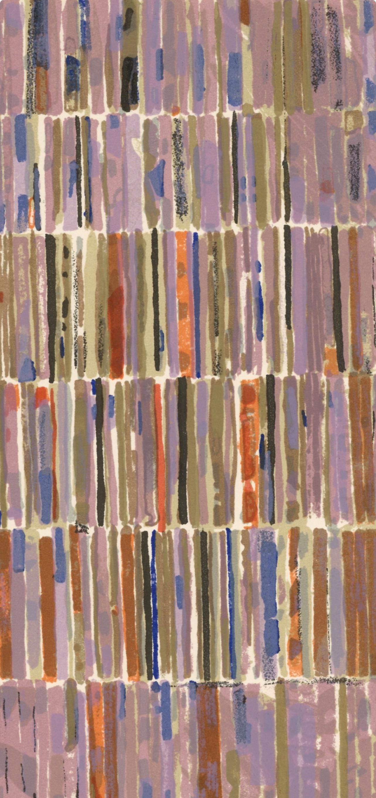 César Baldaccini, Composition, XXe siècle, Limited Edition Lithograph