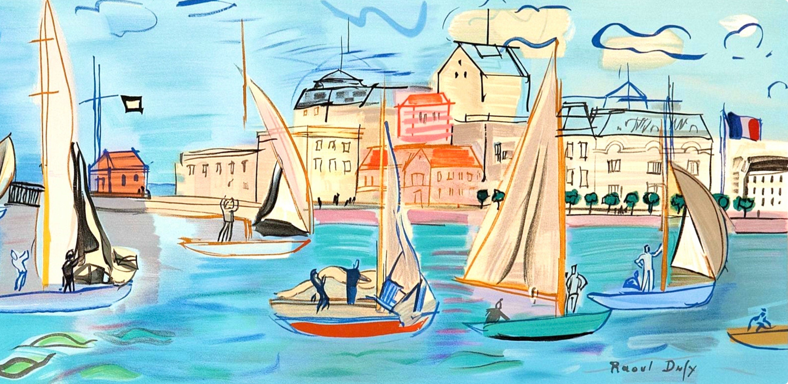 Raoul Dufy, Les Régates, Raoul Dufy, Collection Pierre Lévy, Limited Edition Lithograph