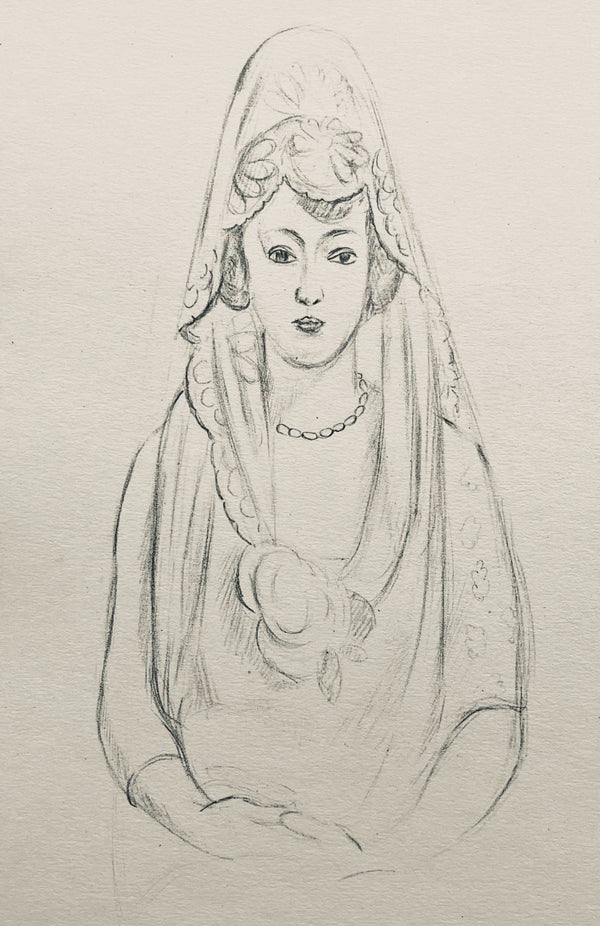 Henri Matisse, Composition (Dutel 3), Dessins de Henri-Matisse, Limited Edition Lithograph