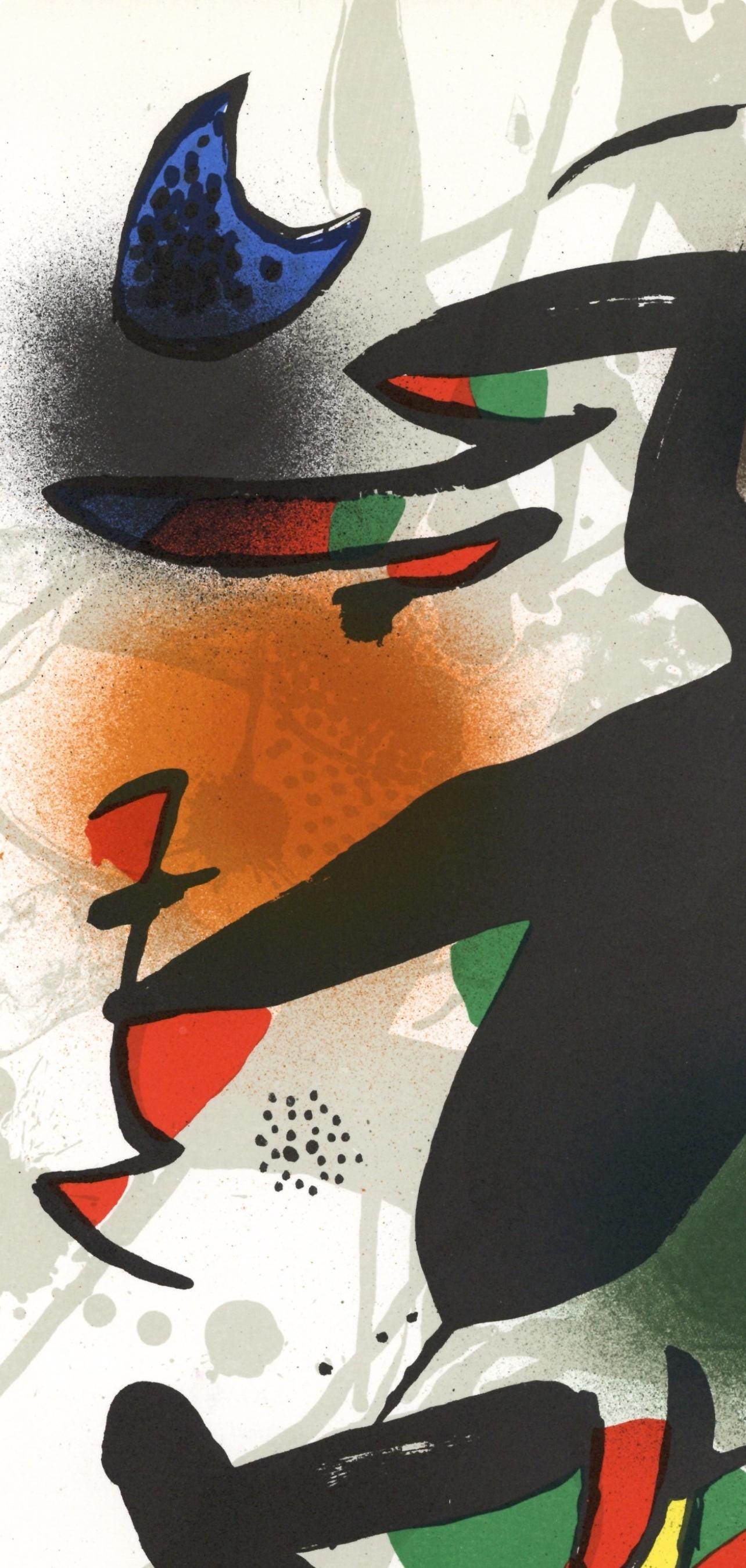 Joan Miró, Composition, (Cramer 230; Mourlot 1116), Joan Miró Lithographs, Limited Edition Lithograph