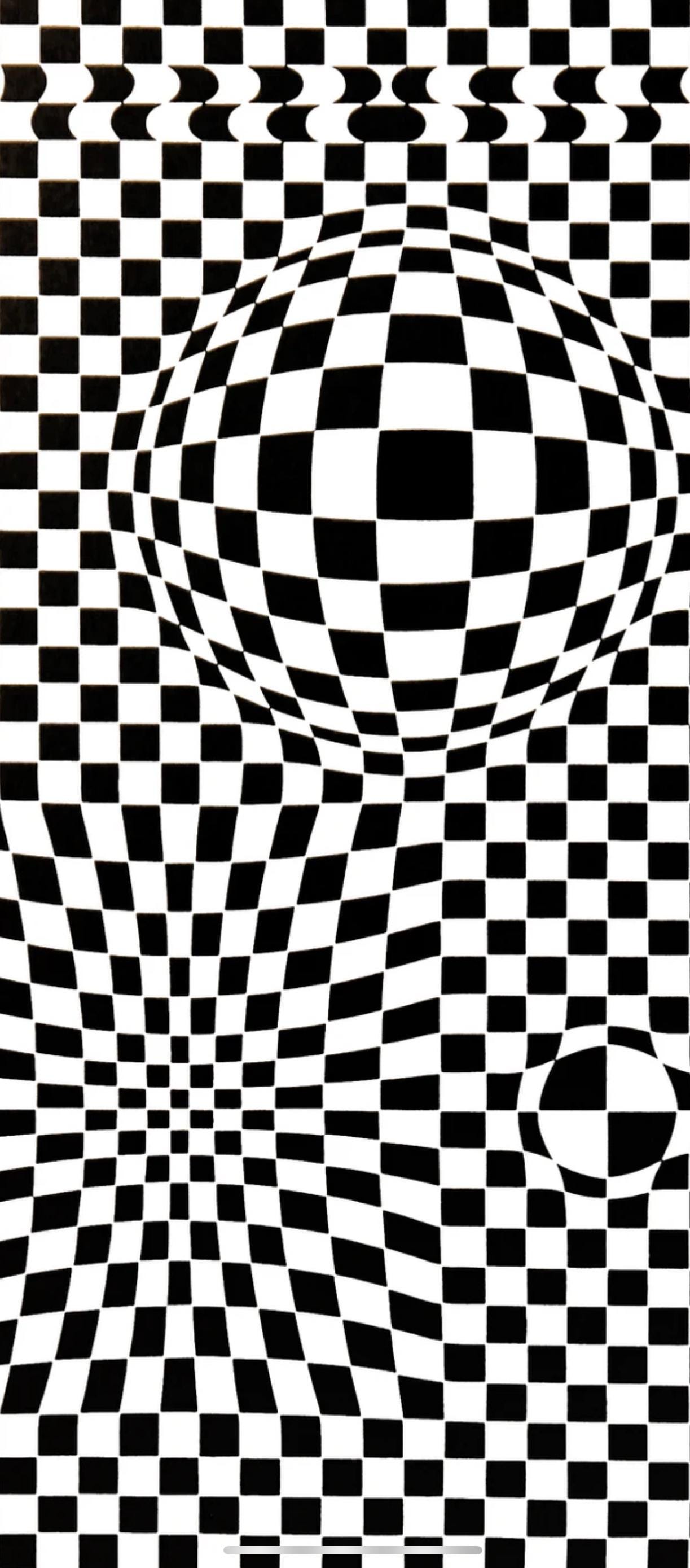 Victor Vasarely, Composition, Corpusculaires, Limited Edition Héliogravure