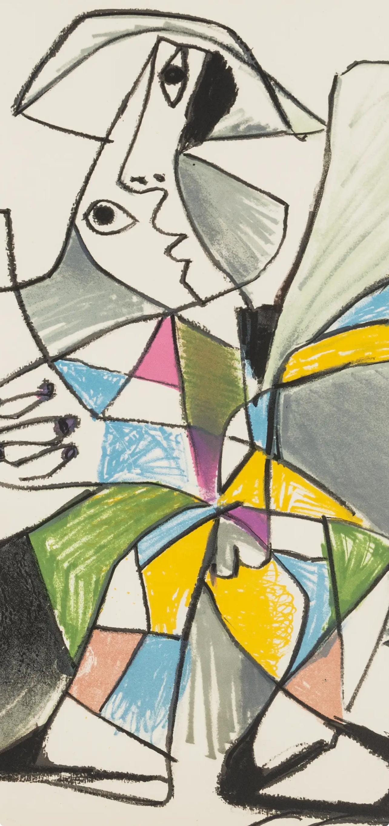 Pablo Picasso, Composition (Orozco 193-204), Au Baiser D'Avignon, Limited Edition Lithograph