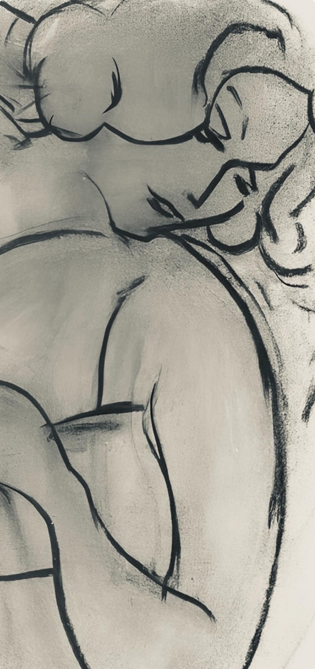 Henri Matisse, Série B, var. 1 (Duthuit 9), Henri Matisse, Dessins, Thèmes et variations, Limited Edition Lithograph