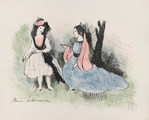 Marie Laurencin, Composition, Alice's Adventures in Wonderland, Limited Edition Lithograph