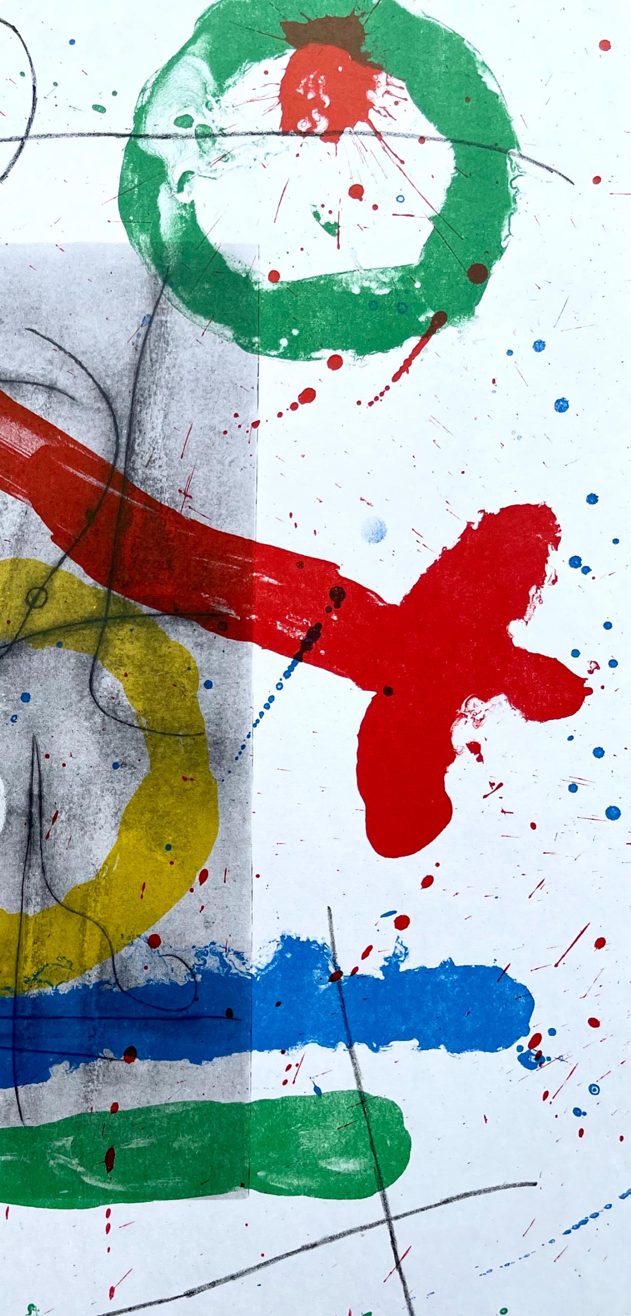 Joan Miró, Composition (Cramer 102; Mourlot 428-449), Derrière le miroir, Limited Edition Lithograph