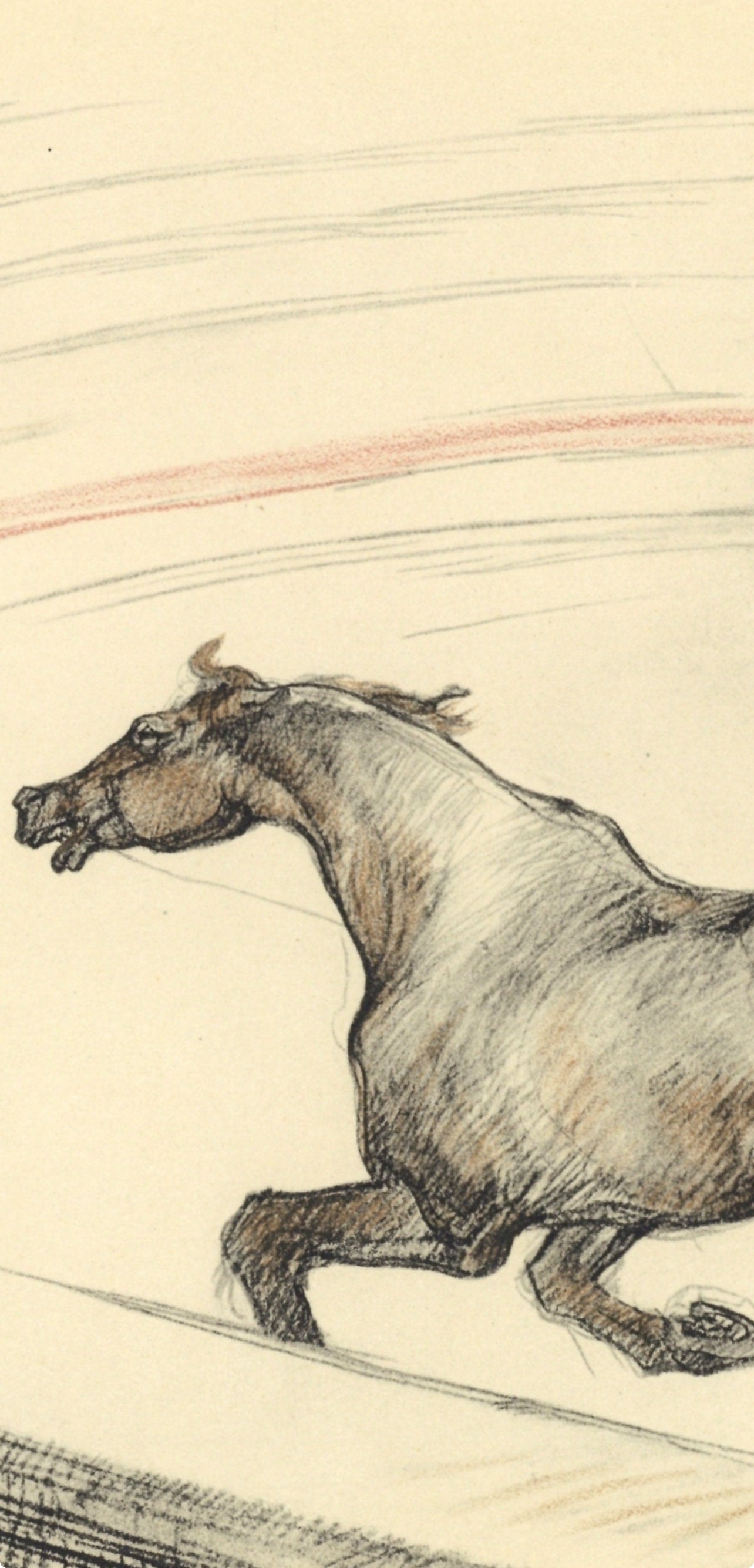 Henri de Toulouse-Lautrec, Jockey, The Circus by Toulouse-Lautrec, Limited Edition Lithograph