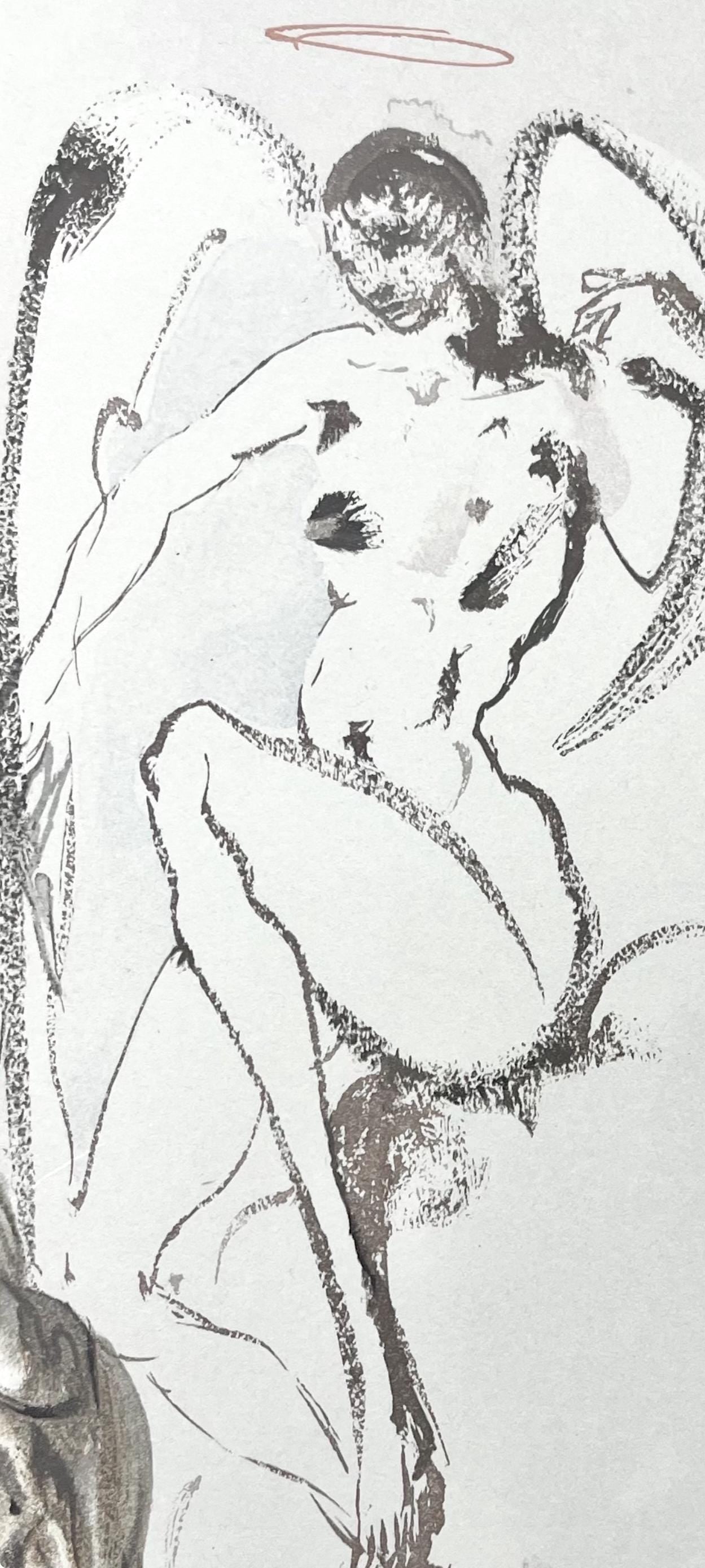 Salvador Dali, Paradies XXXII (Field 189-200; Michler/Löpsinger 1039-1138), Die Göttliche Komödie, Signed, Limited Edition Woodcut