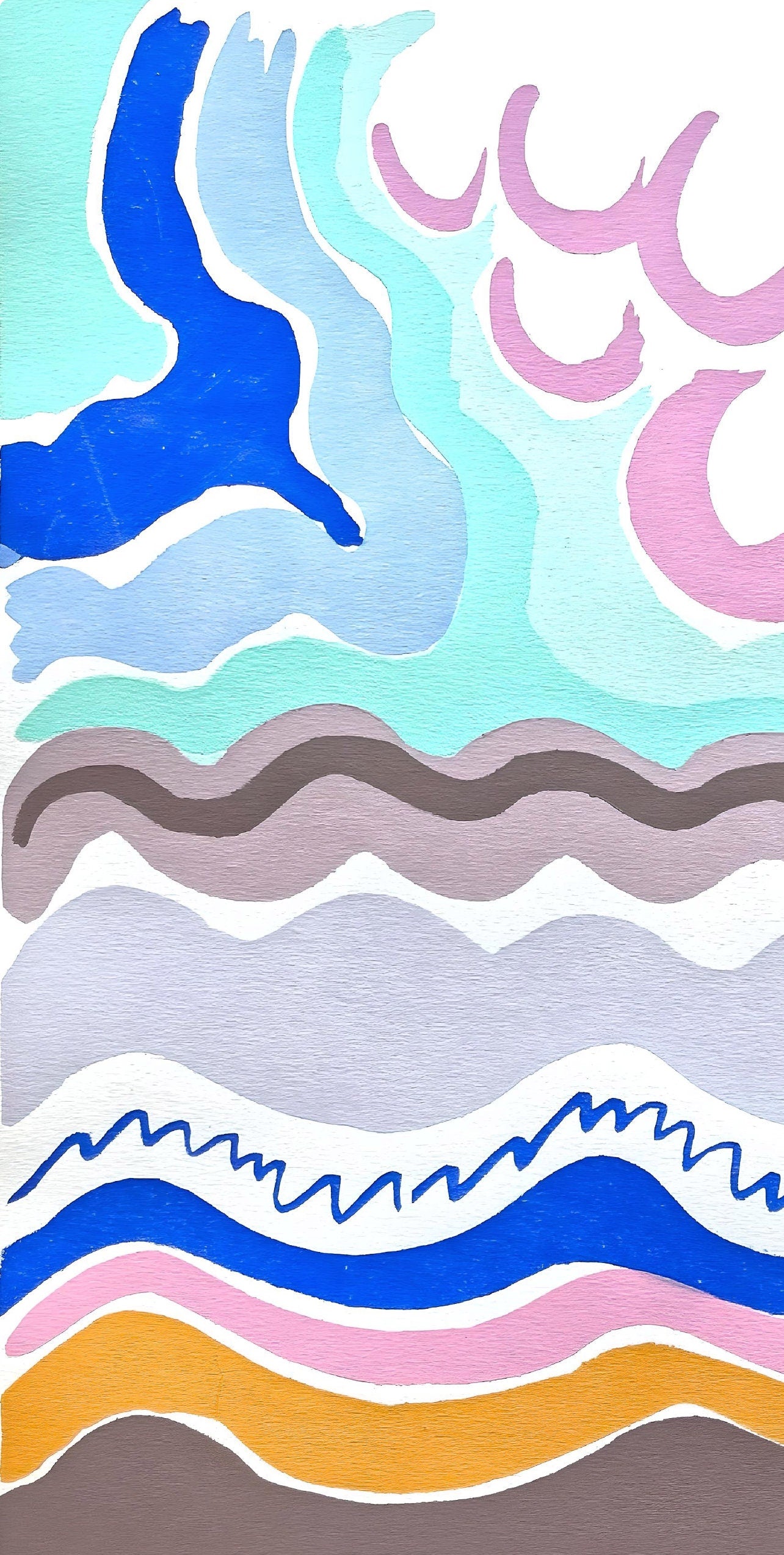 Sonia Delaunay, Planche No. 14, Compositions, couleurs, idées: Sonia Delaunay, Limited Edition Lithograph