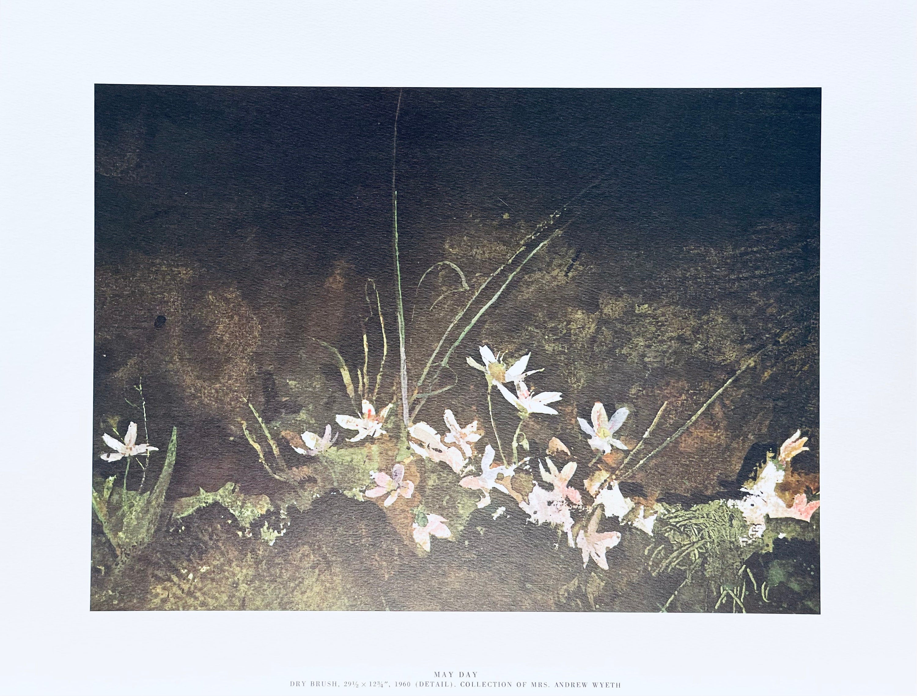 Andrew Wyeth, May Day, The Four Seasons, Limited Edition Lithograph