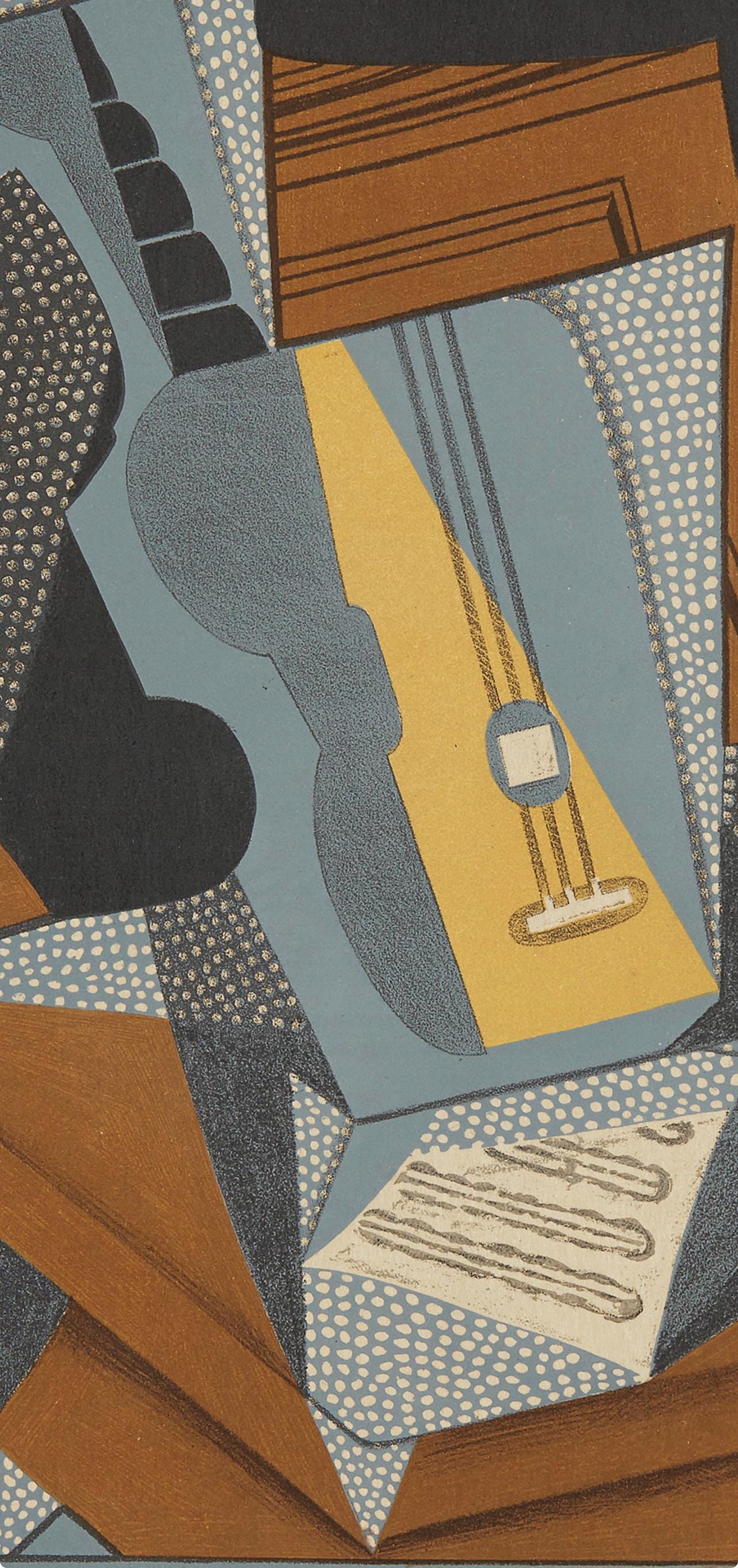 Juan Gris, Guitare (Kahnweiler 1969), Au Soleil du Plafond, Limited Edition Lithograph