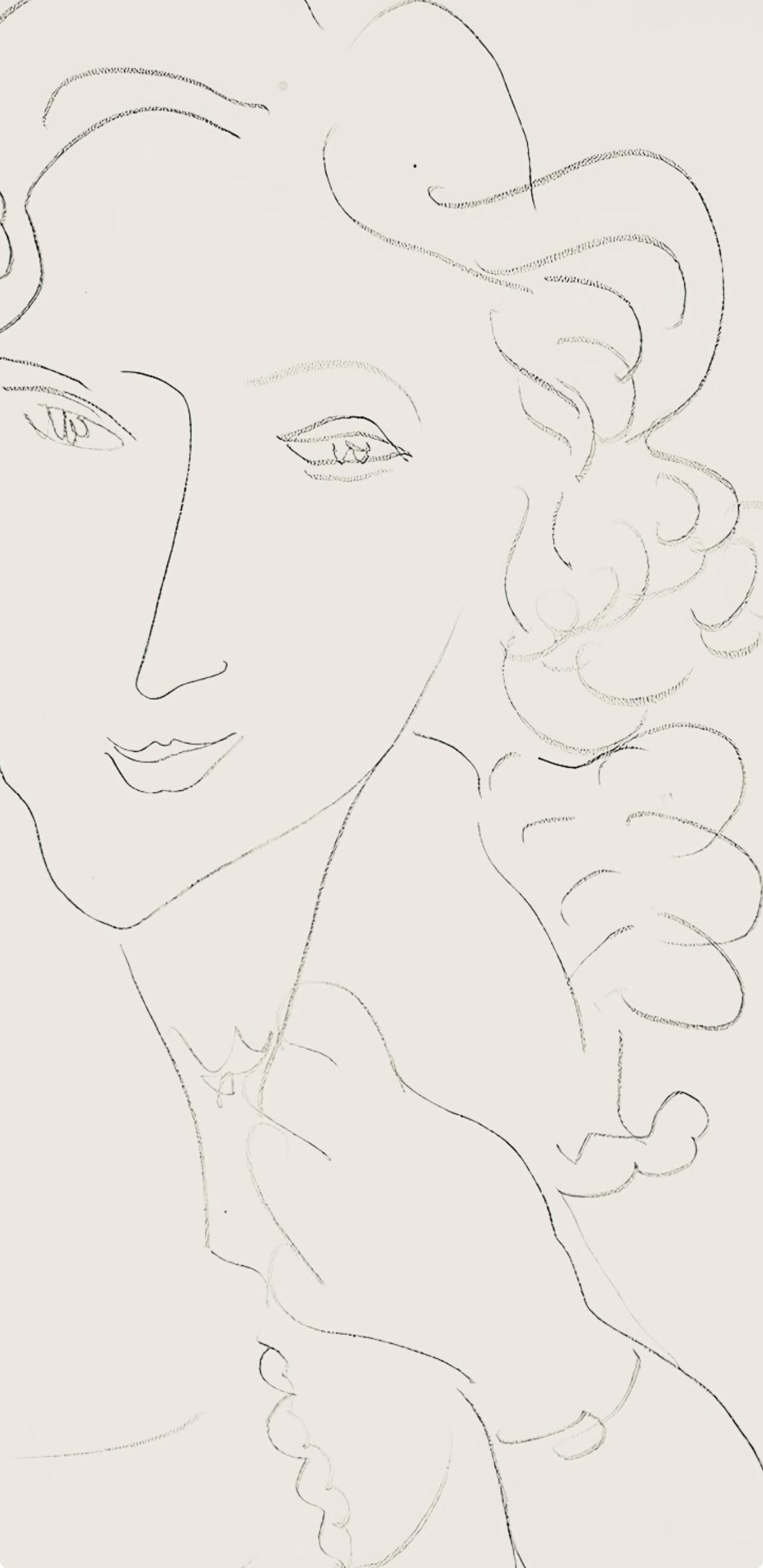 Henri Matisse, Série O, var. 5 (Duthuit 9), Henri Matisse, Dessins, Thèmes et variations, Limited Edition Lithograph