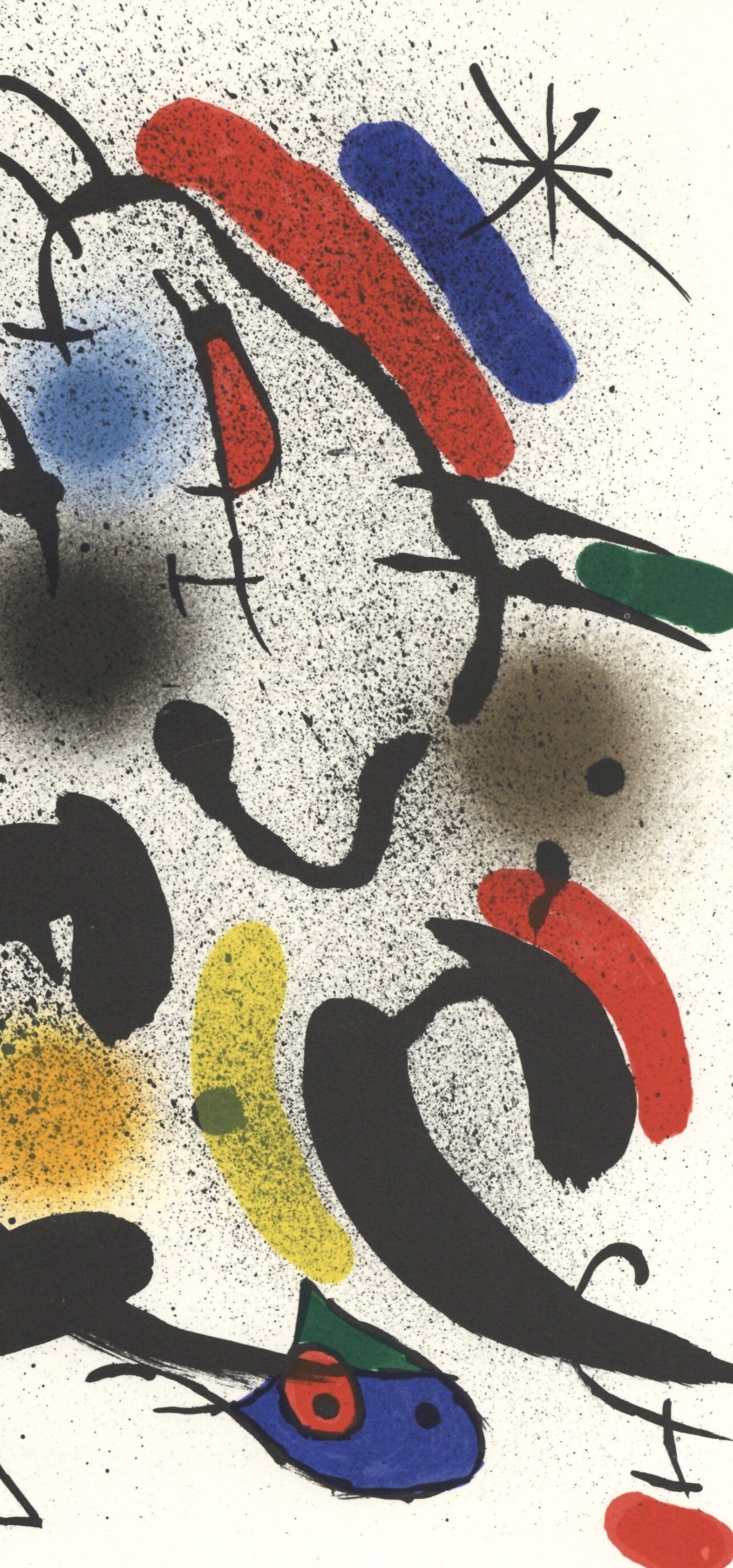 Joan Miró, Composition, (Cramer 160; Mourlot 862), Joan Miró Lithographs, Limited Edition Lithograph
