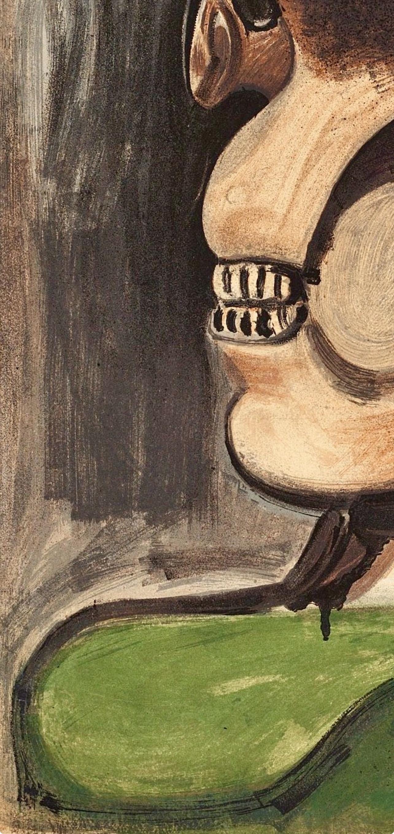 Pablo Picasso, Composition (Cramer 67; Bloch 748; Mourlot 245; Bloch, Books 66), La Guerre et la Paix, Limited Edition Lithograph