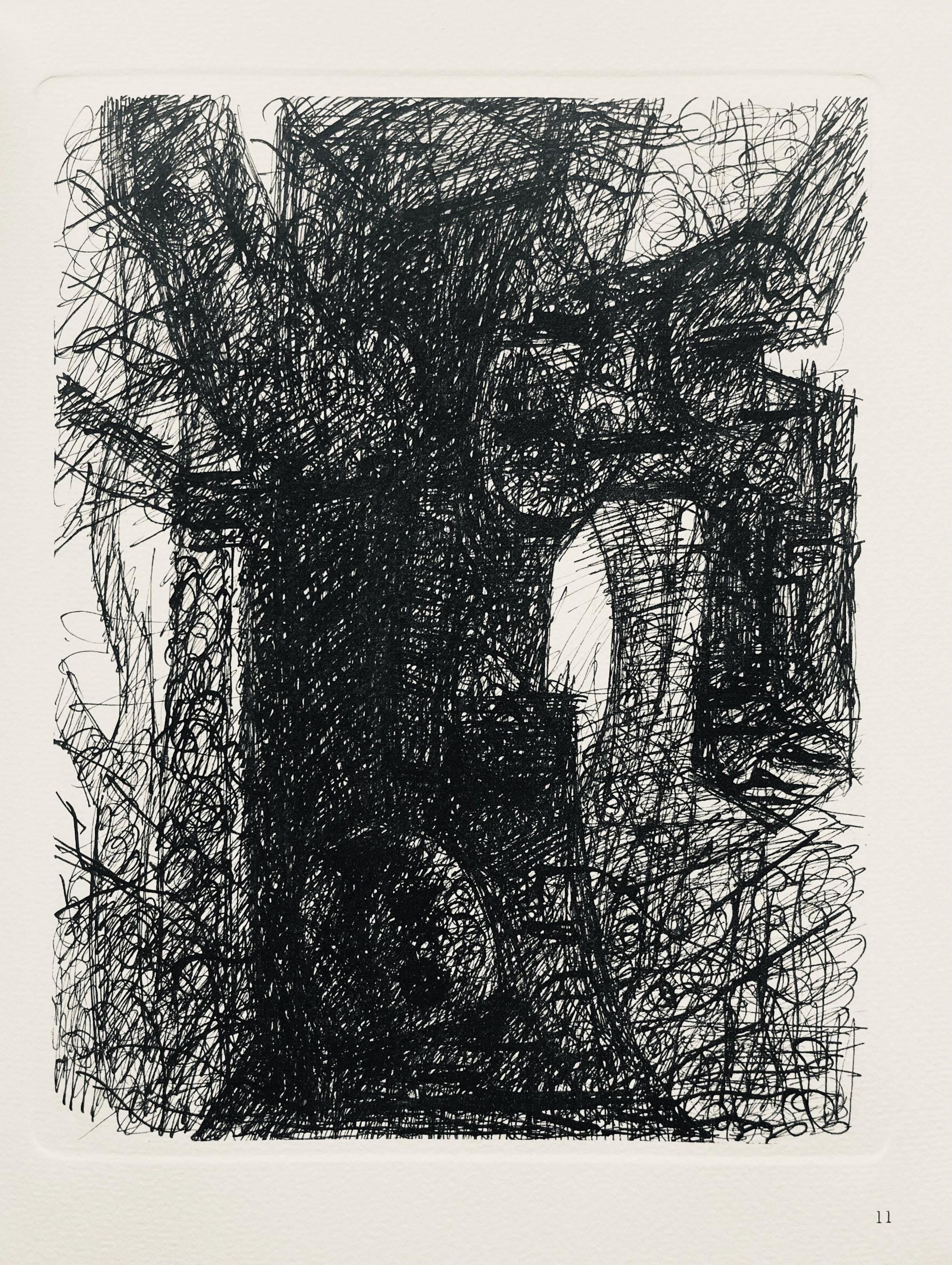 Marcel Gromaire, Composition, Gromaire, Limited Edition Lithograph