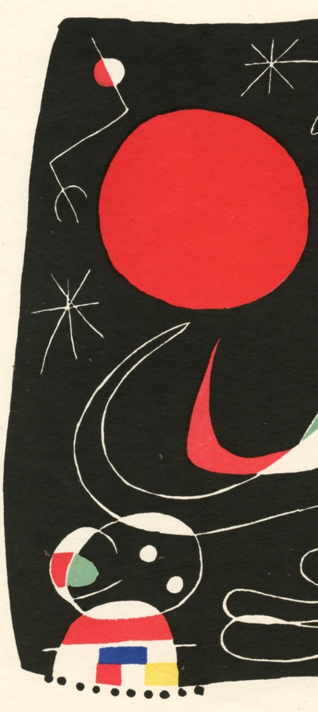 Joan Miró, Composition (Cramer 39), Joan Miró, Limited Edition Lithograph