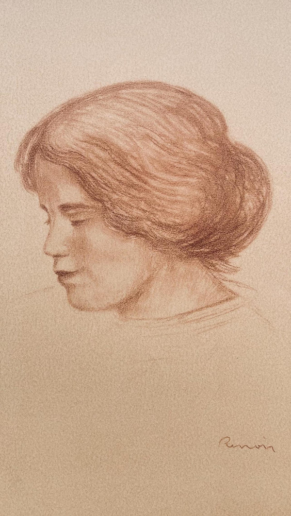 Pierre-Auguste Renoir, Composition, Seize Aquarelles et Sanguines de Renoir, Limited Edition Lithograph