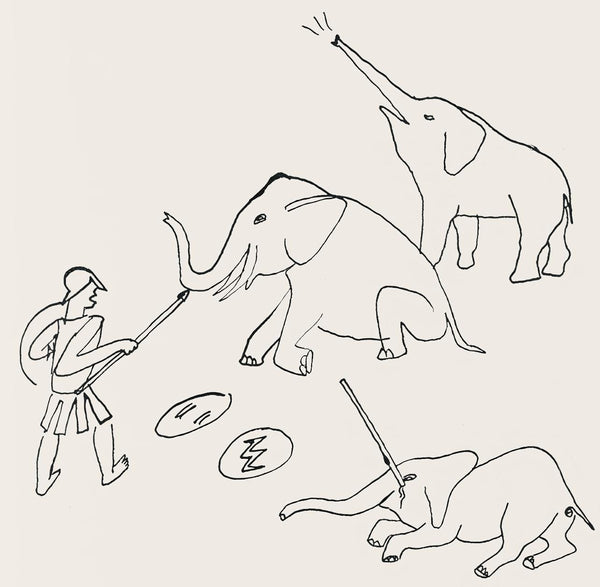 Alexander Calder, Composition, A Bestiary, Limited Edition Letterpress Print