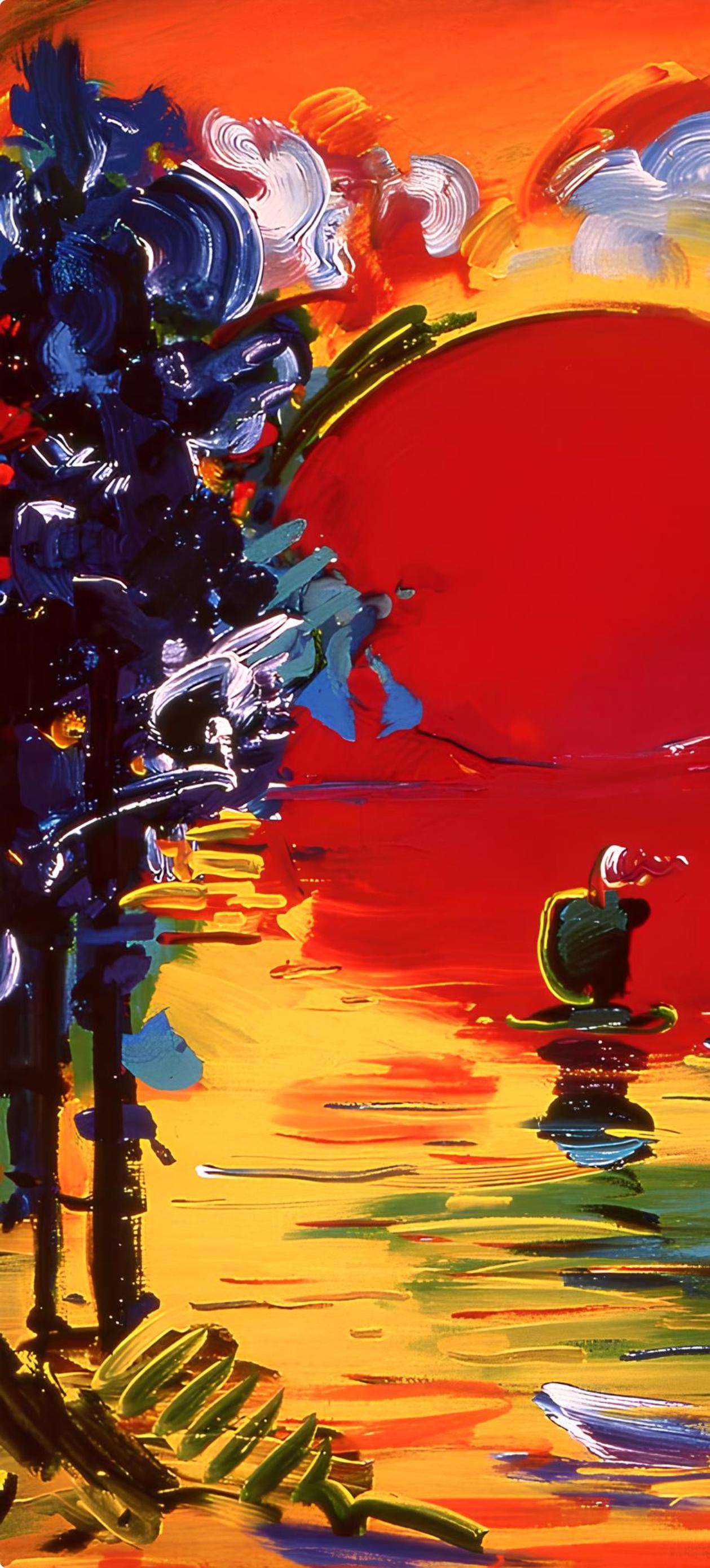 Peter Max, Better World, 2000, Hand Signed, Official Edition Offset Lithograph